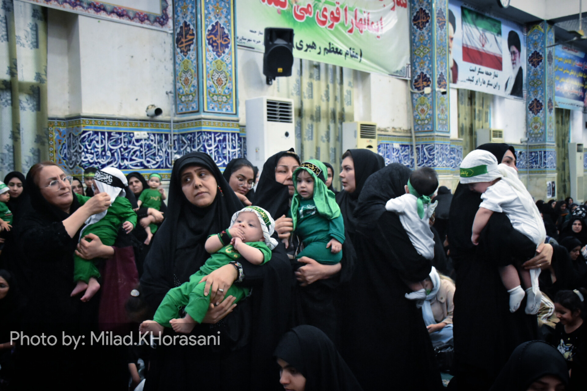 InShot ۲۰۲۵۰۷۰۳ ۲۱۱۵۳۵۵۸۴ عکس| اجتماع شیرخوارگان حسینی در بهبهان