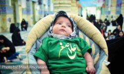 عکس| اجتماع شیرخوارگان حسینی در بهبهان