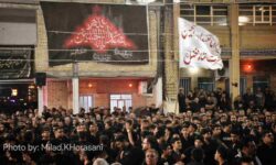 عکس| عزاداری شب هشتم محرم در بهبهان