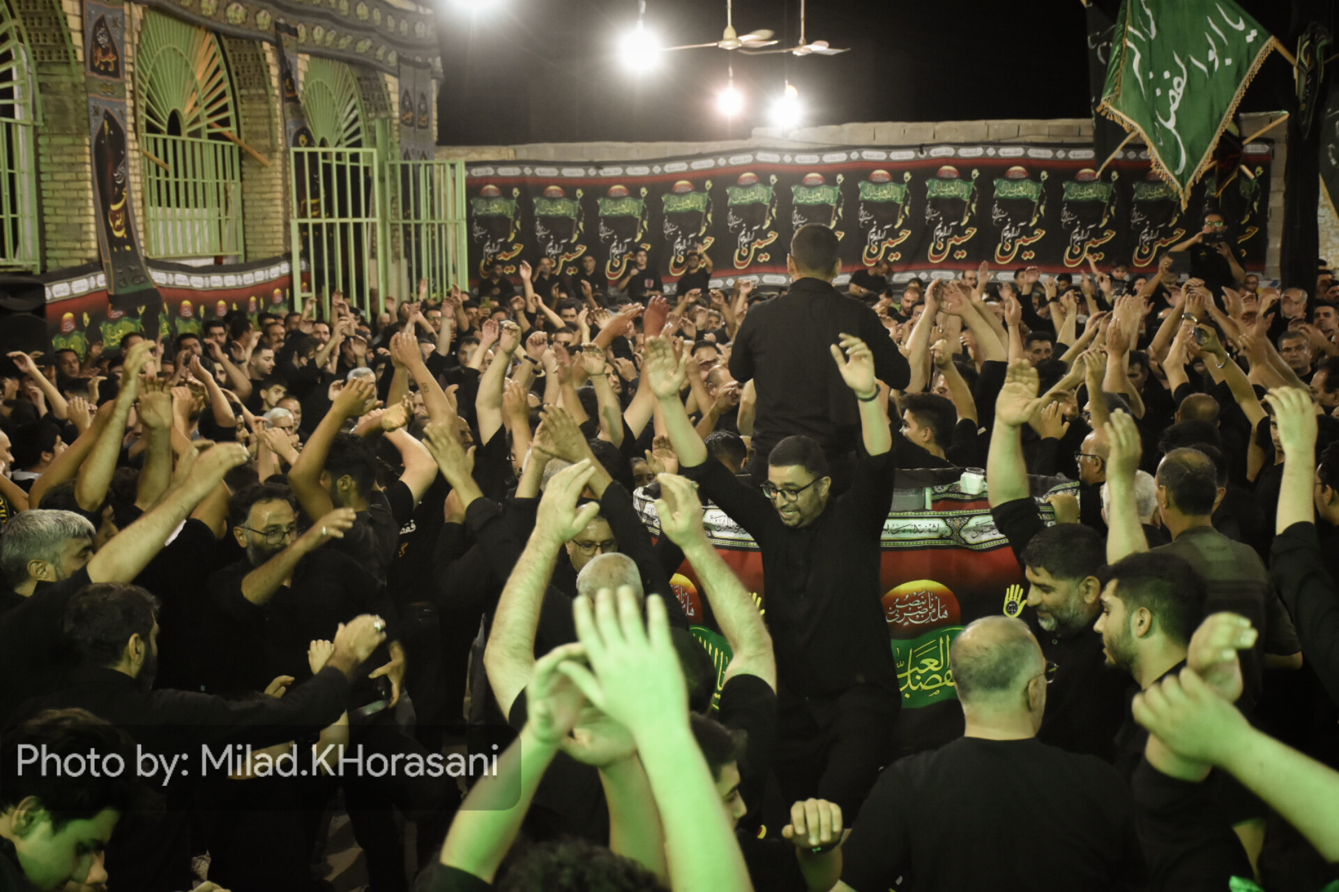 InShot ۲۰۲۵۰۷۰۴ ۱۶۰۰۳۲۲۴۶ عکس| عزاداری شب هشتم محرم در بهبهان