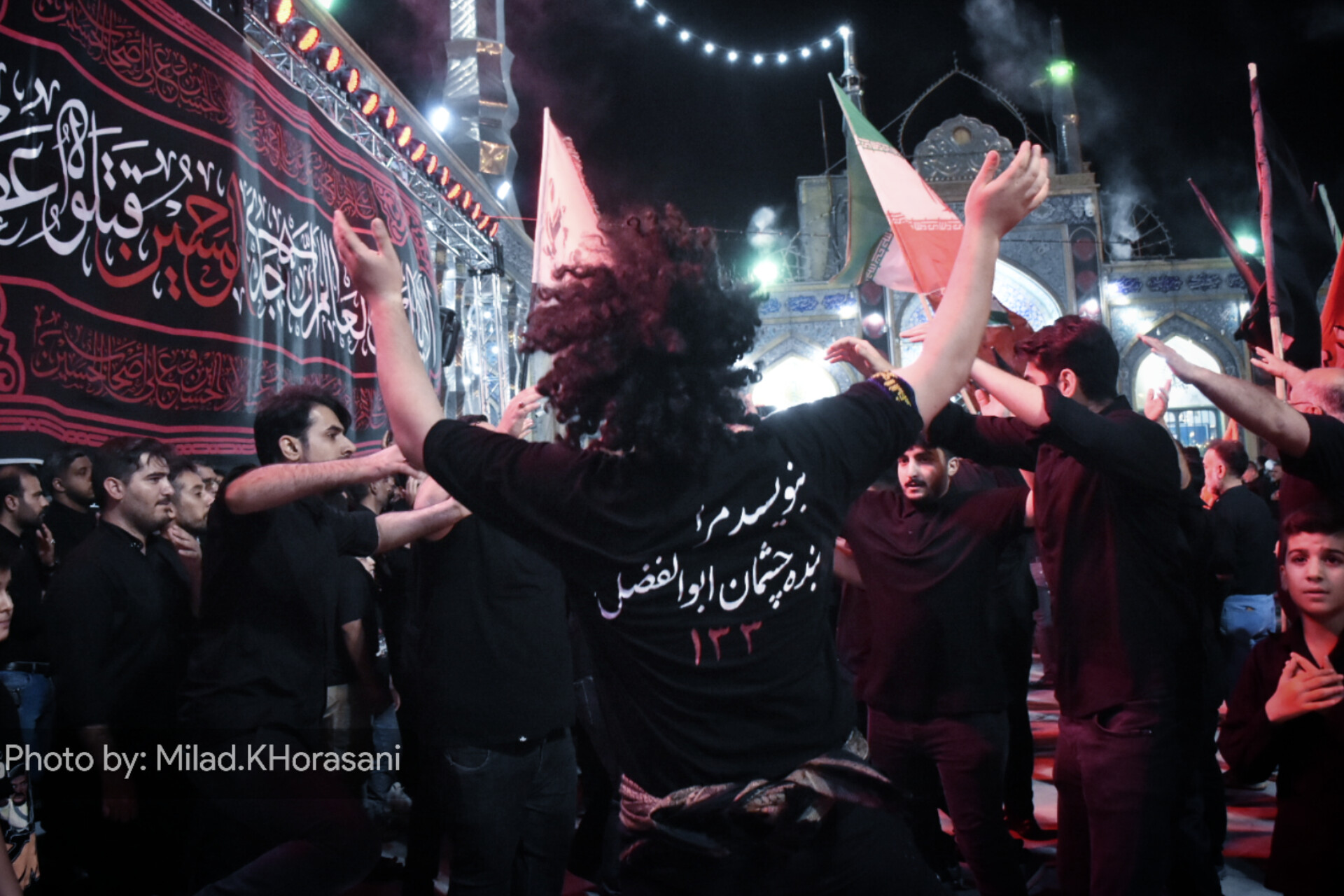 InShot ۲۰۲۵۰۷۰۵ ۱۵۰۵۵۲۷۰۹ 1 عکس| عزاداری شب تاسوعا در بهبهان