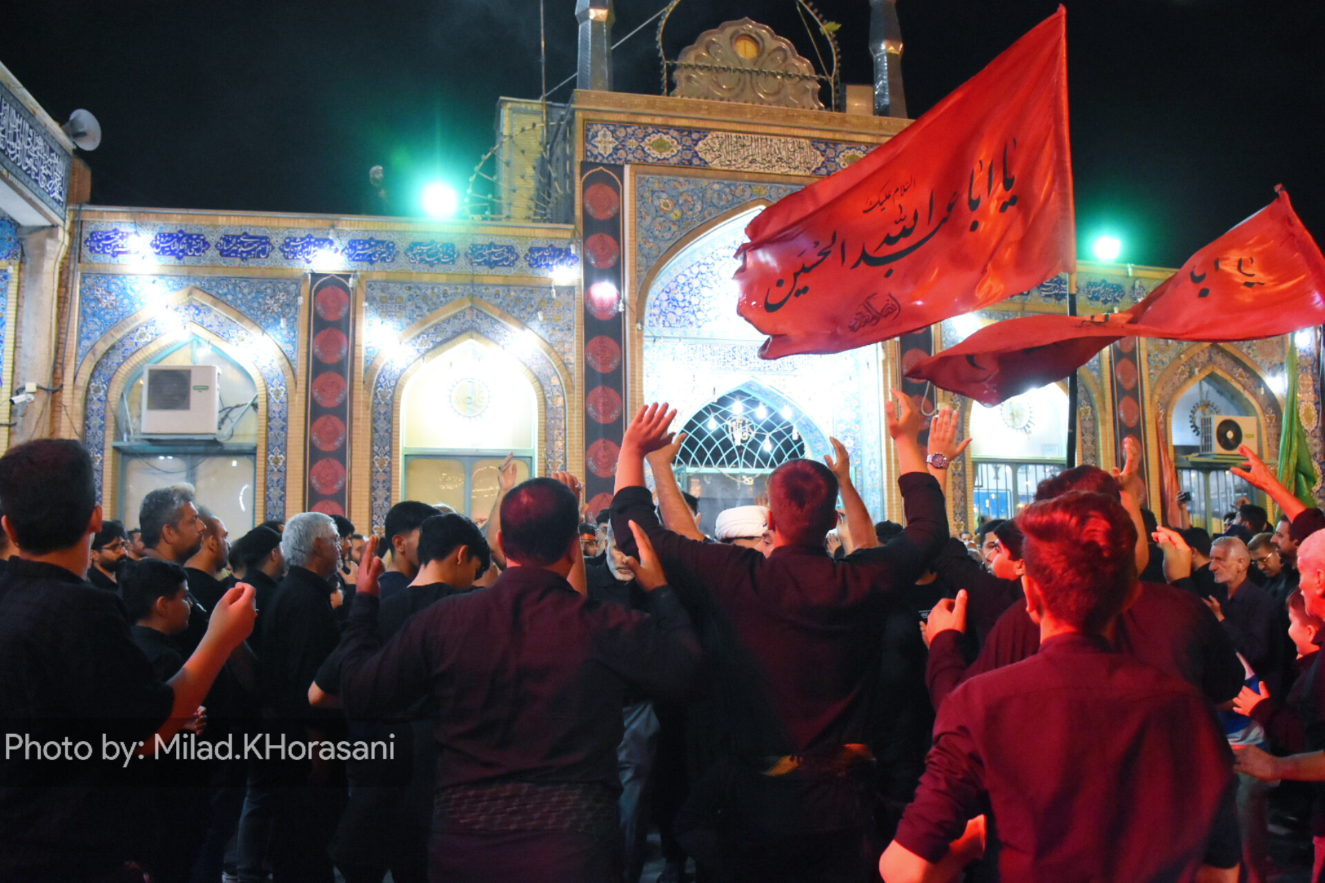 InShot ۲۰۲۵۰۷۰۵ ۱۵۰۸۰۲۶۸۵ 1 عکس| عزاداری شب تاسوعا در بهبهان