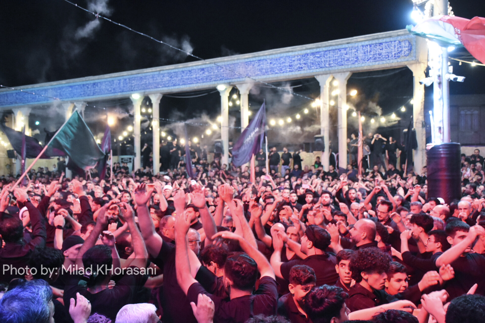 InShot ۲۰۲۵۰۷۰۵ ۱۵۱۷۱۴۴۰۰ عکس| عزاداری شب تاسوعا در بهبهان