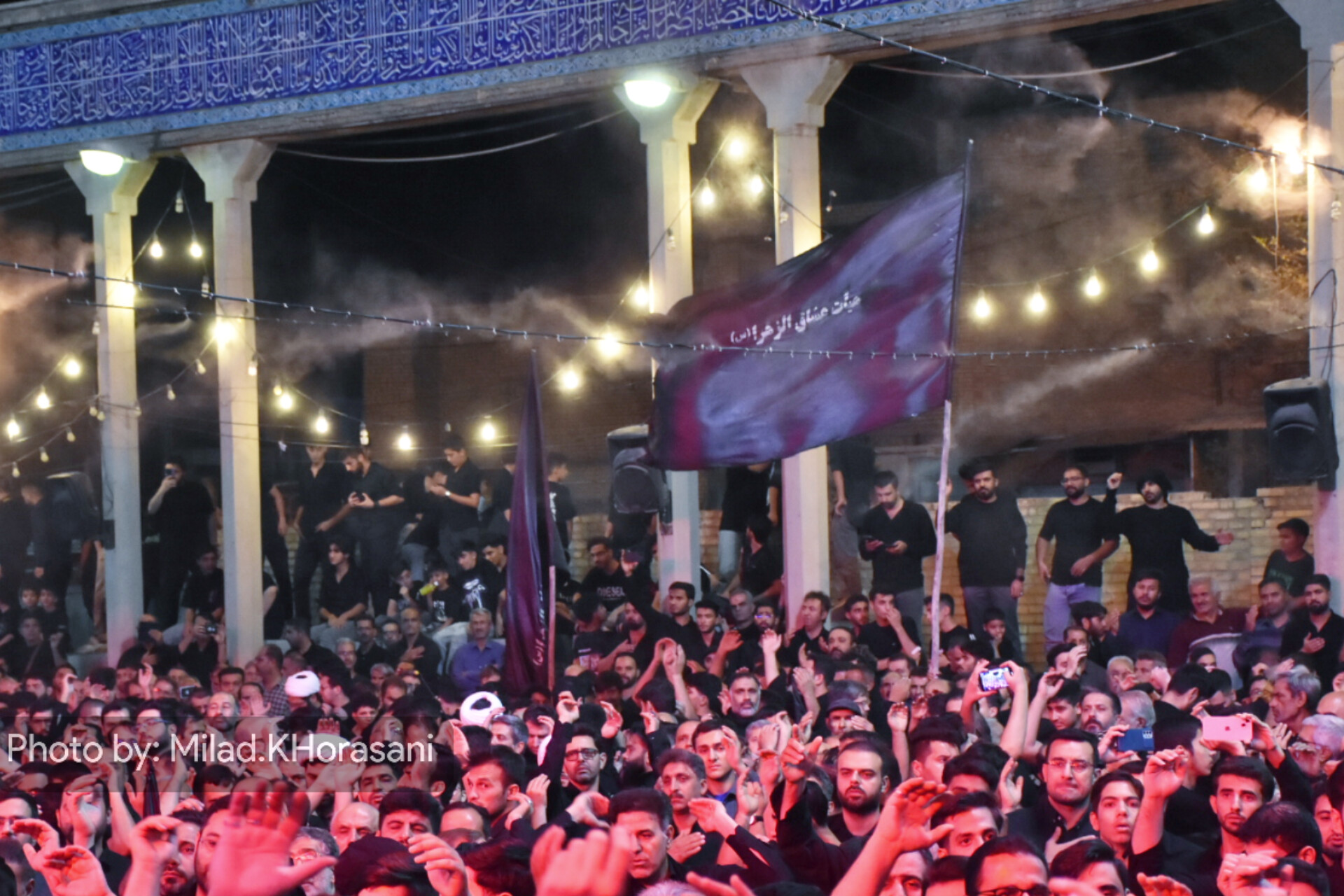 InShot ۲۰۲۵۰۷۰۵ ۱۵۱۸۰۷۹۱۶ عکس| عزاداری شب تاسوعا در بهبهان