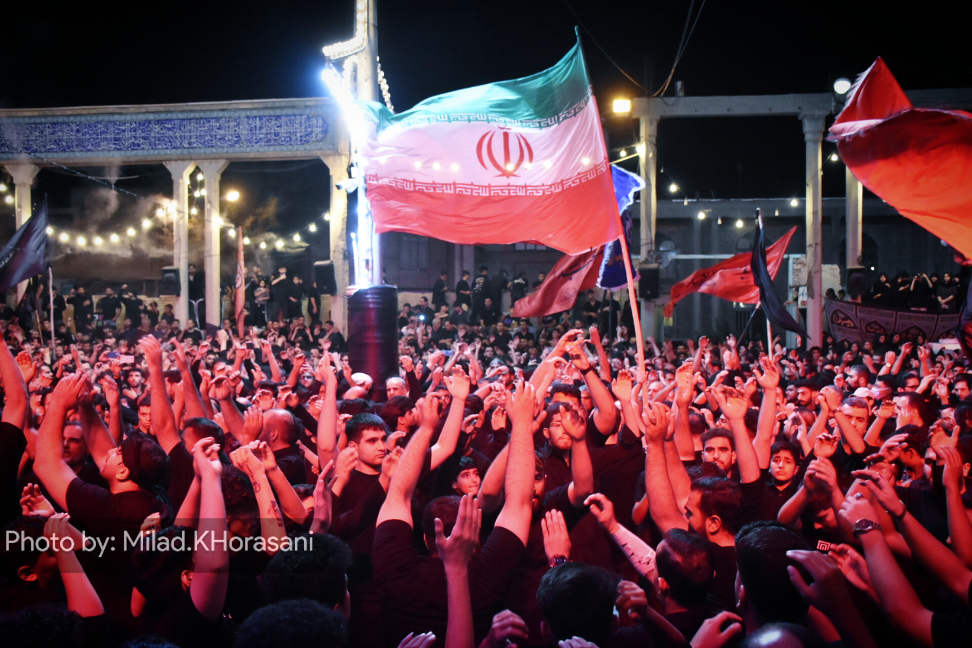 InShot ۲۰۲۵۰۷۰۵ ۱۵۱۸۵۸۳۹۰ عکس| عزاداری شب تاسوعا در بهبهان