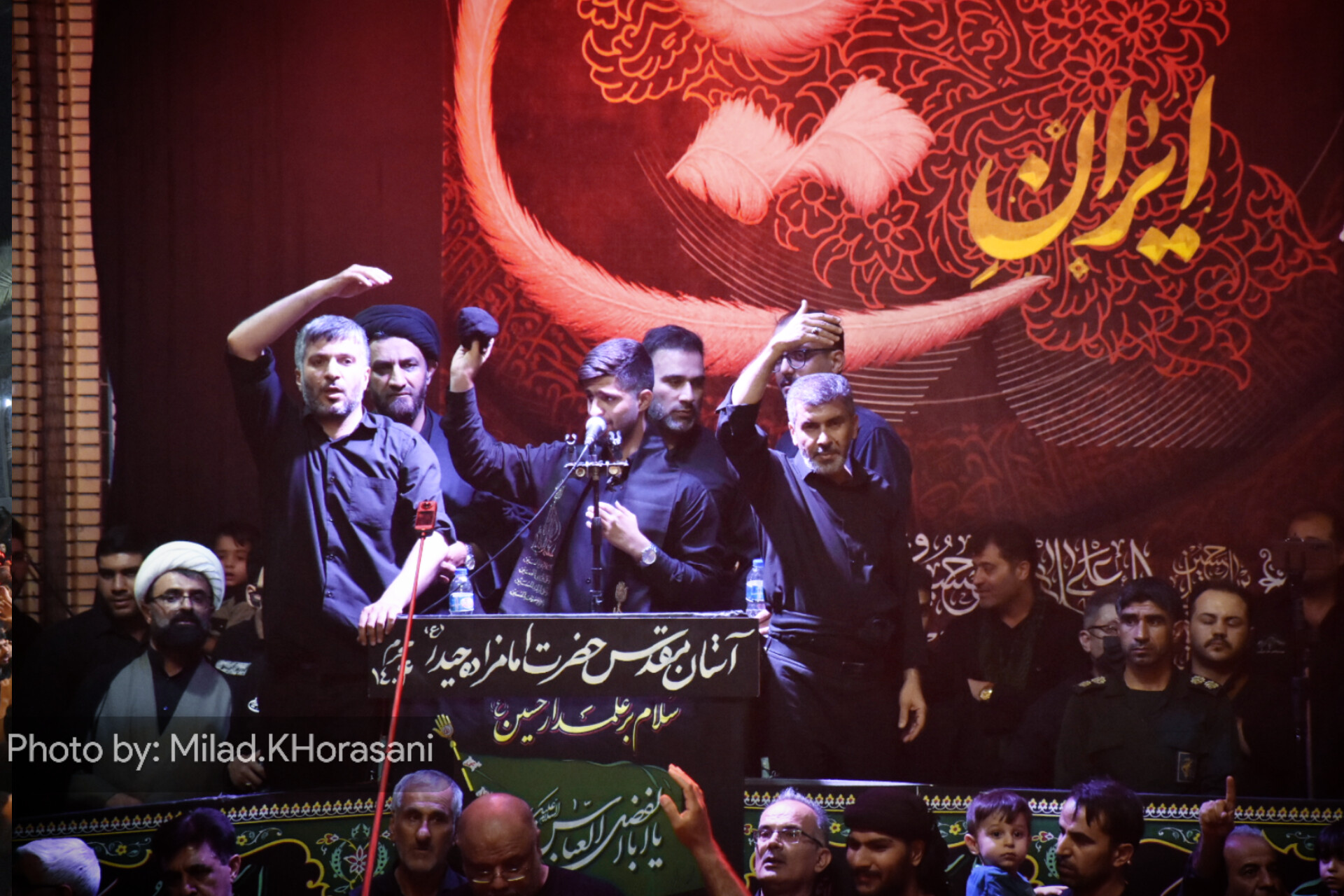 InShot ۲۰۲۵۰۷۰۵ ۱۵۲۳۴۹۳۶۴ عکس| عزاداری شب تاسوعا در بهبهان