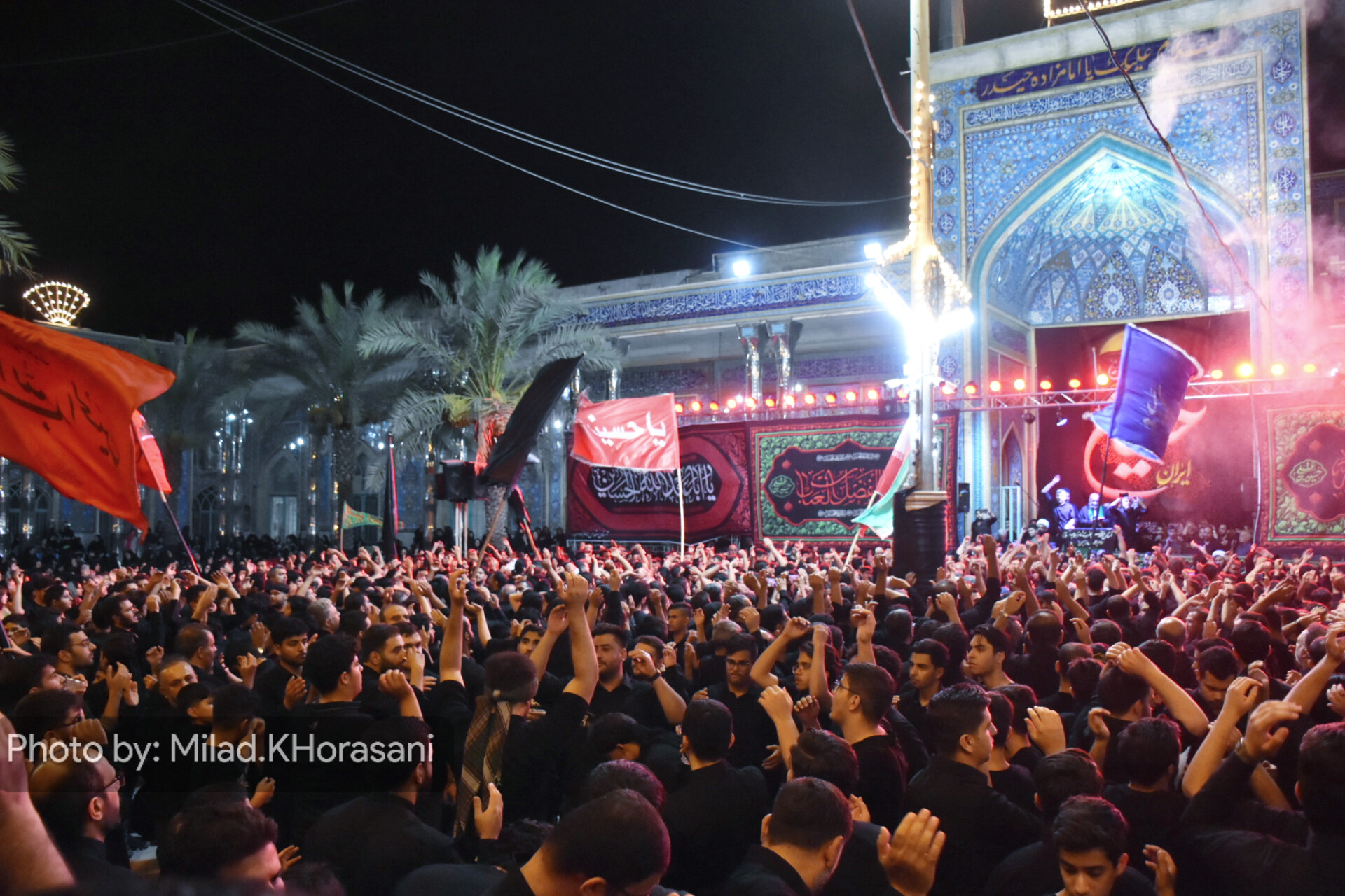 InShot ۲۰۲۵۰۷۰۵ ۱۵۳۱۵۸۹۱۷ عکس| عزاداری شب تاسوعا در بهبهان