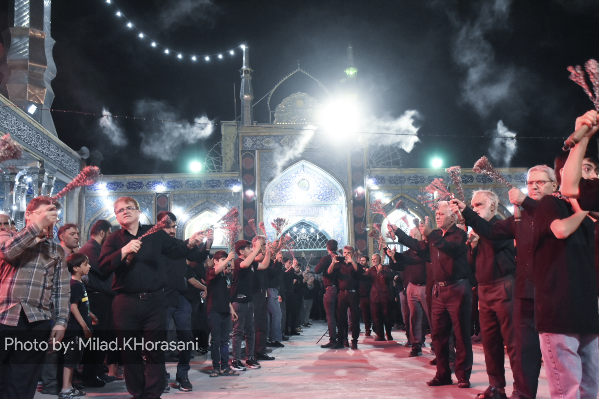 InShot ۲۰۲۵۰۷۰۶ ۱۳۰۹۱۱۱۳۵ عکس| عزاداری شب عاشورای حسینی در بهبهان