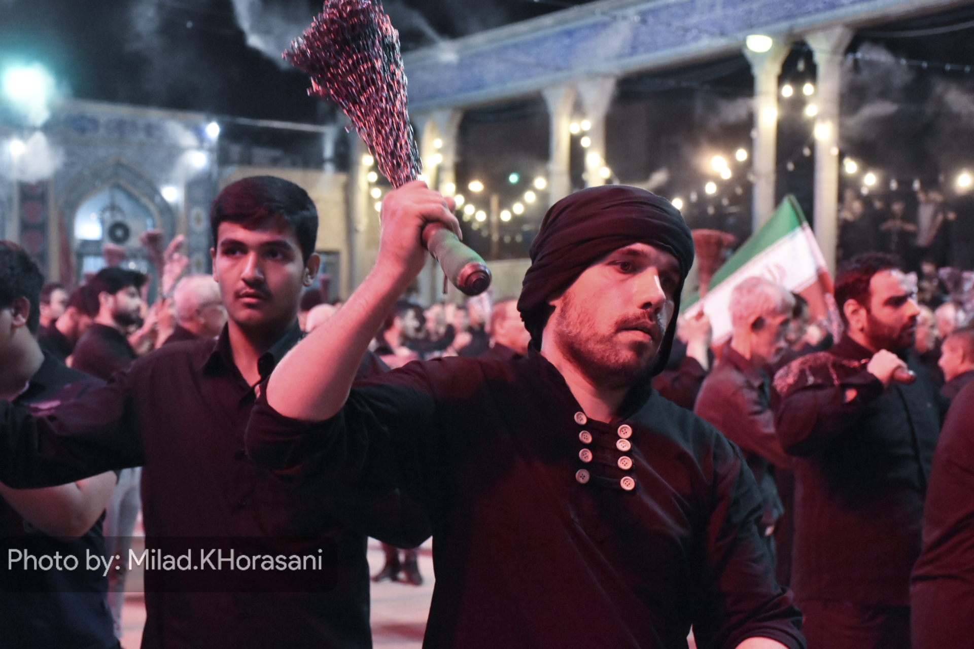 InShot ۲۰۲۵۰۷۰۶ ۱۴۳۴۵۳۴۸۸ عکس| عزاداری شب عاشورای حسینی در بهبهان