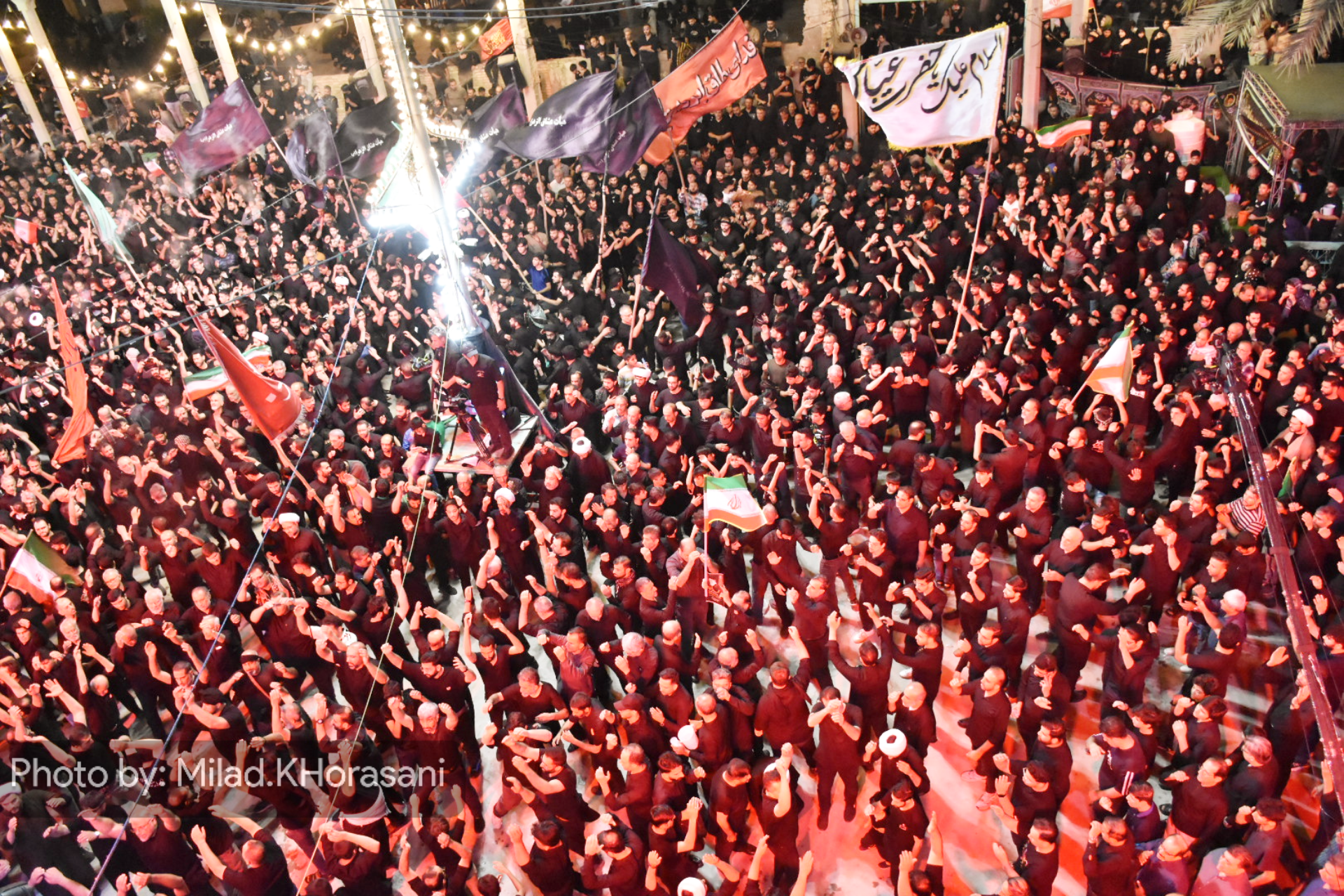 InShot ۲۰۲۵۰۷۰۶ ۱۴۴۳۳۹۵۵۷ عکس| عزاداری شب عاشورای حسینی در بهبهان