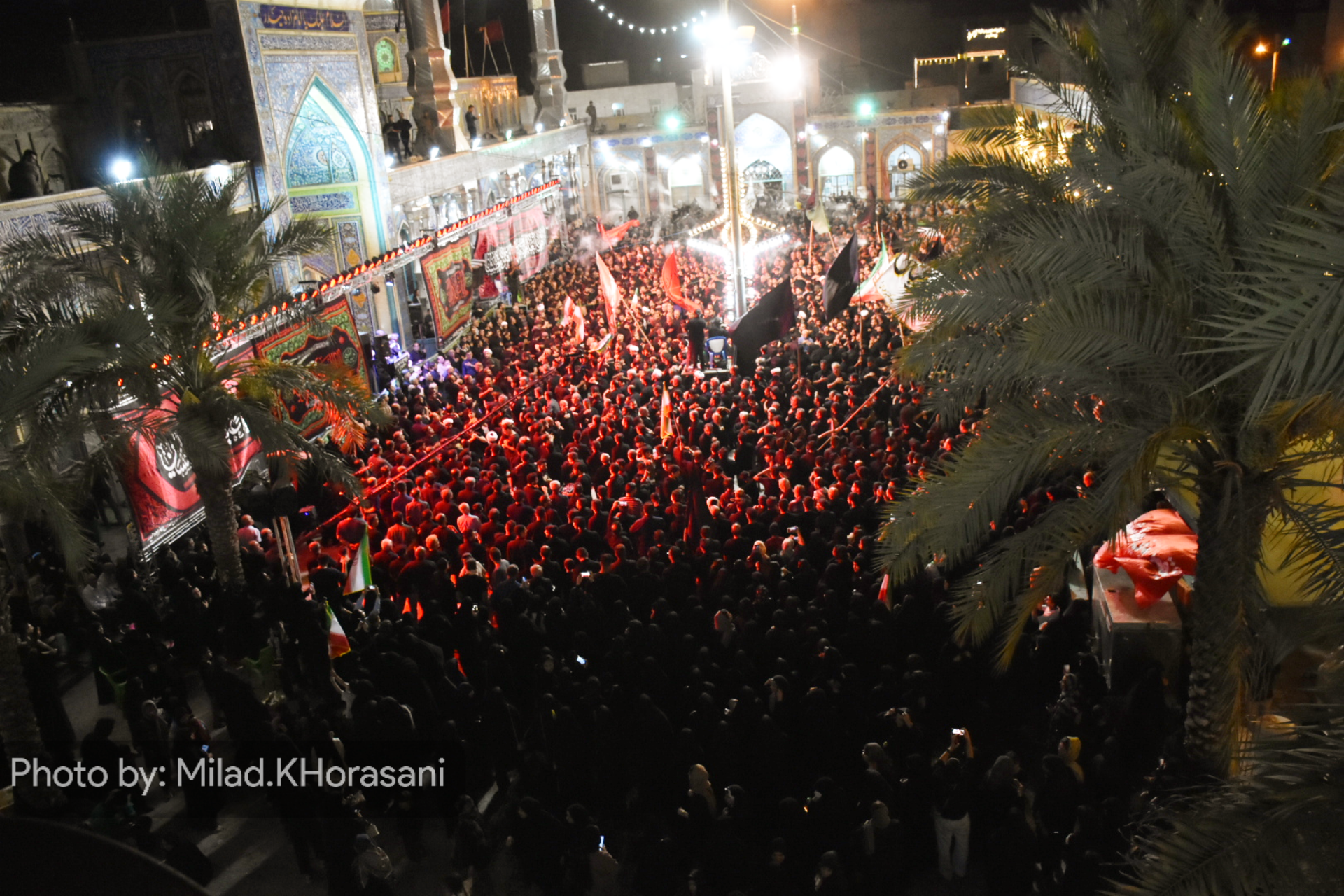 InShot ۲۰۲۵۰۷۰۶ ۱۴۴۵۳۴۵۵۵ عکس| عزاداری شب عاشورای حسینی در بهبهان