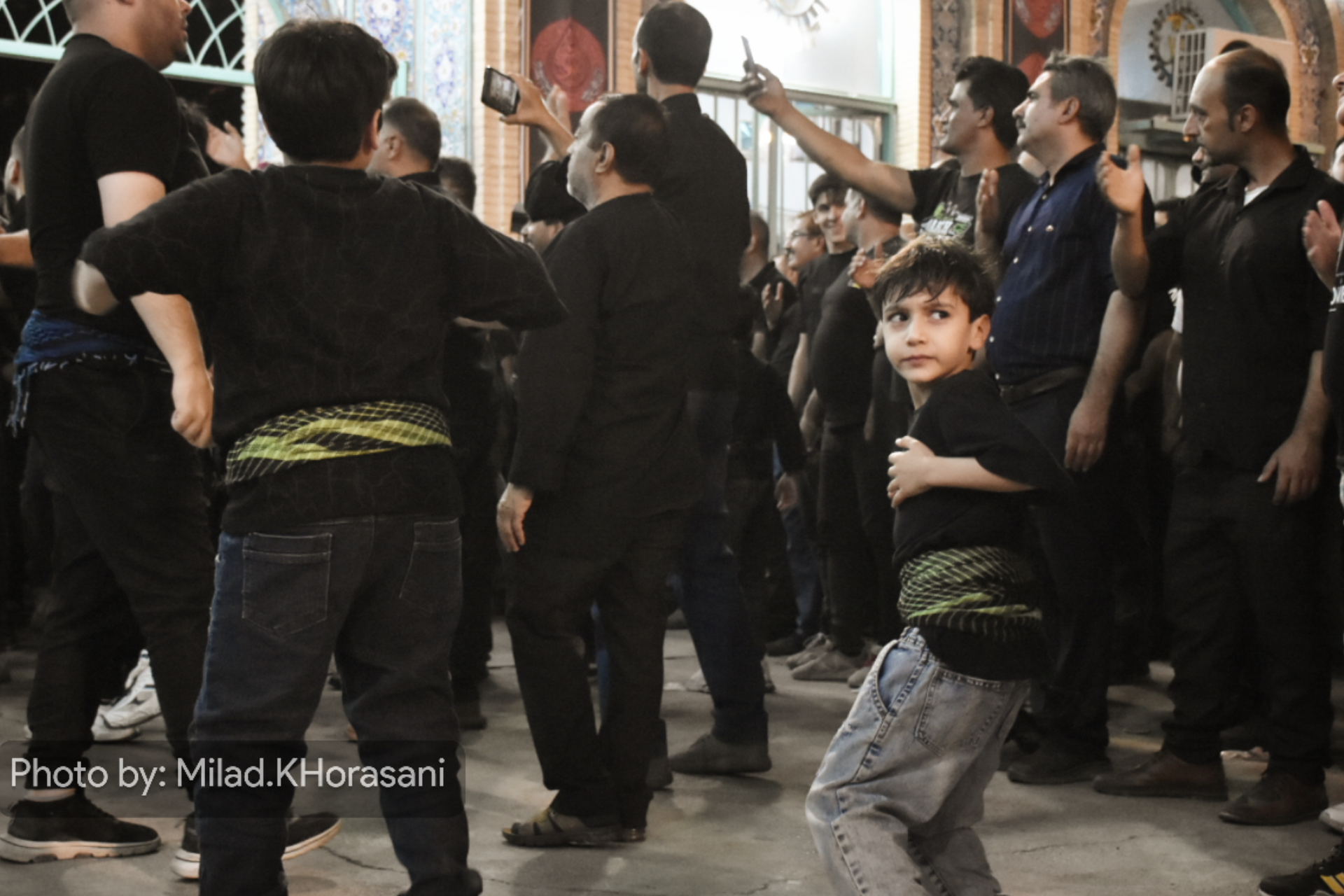 InShot ۲۰۲۵۰۷۰۶ ۱۵۰۱۴۵۷۳۴ عکس| عزاداری شب عاشورای حسینی در بهبهان