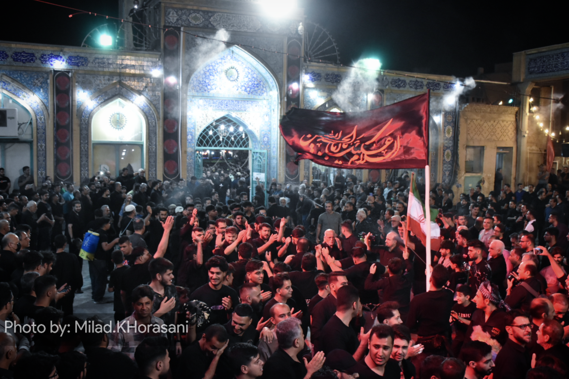 InShot ۲۰۲۵۰۷۰۶ ۱۵۰۲۵۲۸۱۴ عکس| عزاداری شب عاشورای حسینی در بهبهان