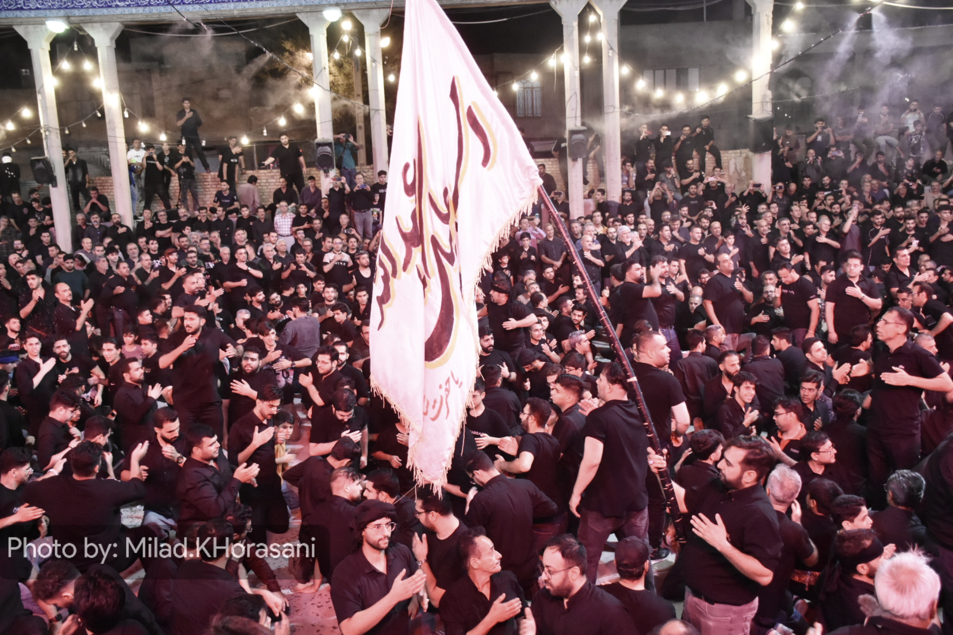 InShot ۲۰۲۵۰۷۰۶ ۱۵۱۱۲۵۴۶۸ عکس| عزاداری شب عاشورای حسینی در بهبهان