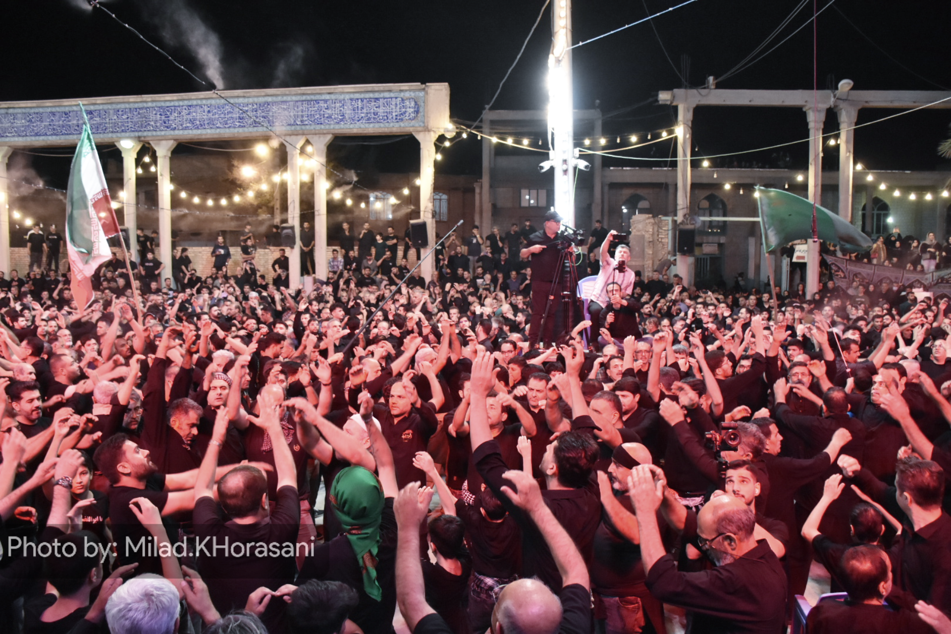 InShot ۲۰۲۵۰۷۰۶ ۱۶۱۱۵۲۹۲۵ عکس| عزاداری شب عاشورای حسینی در بهبهان