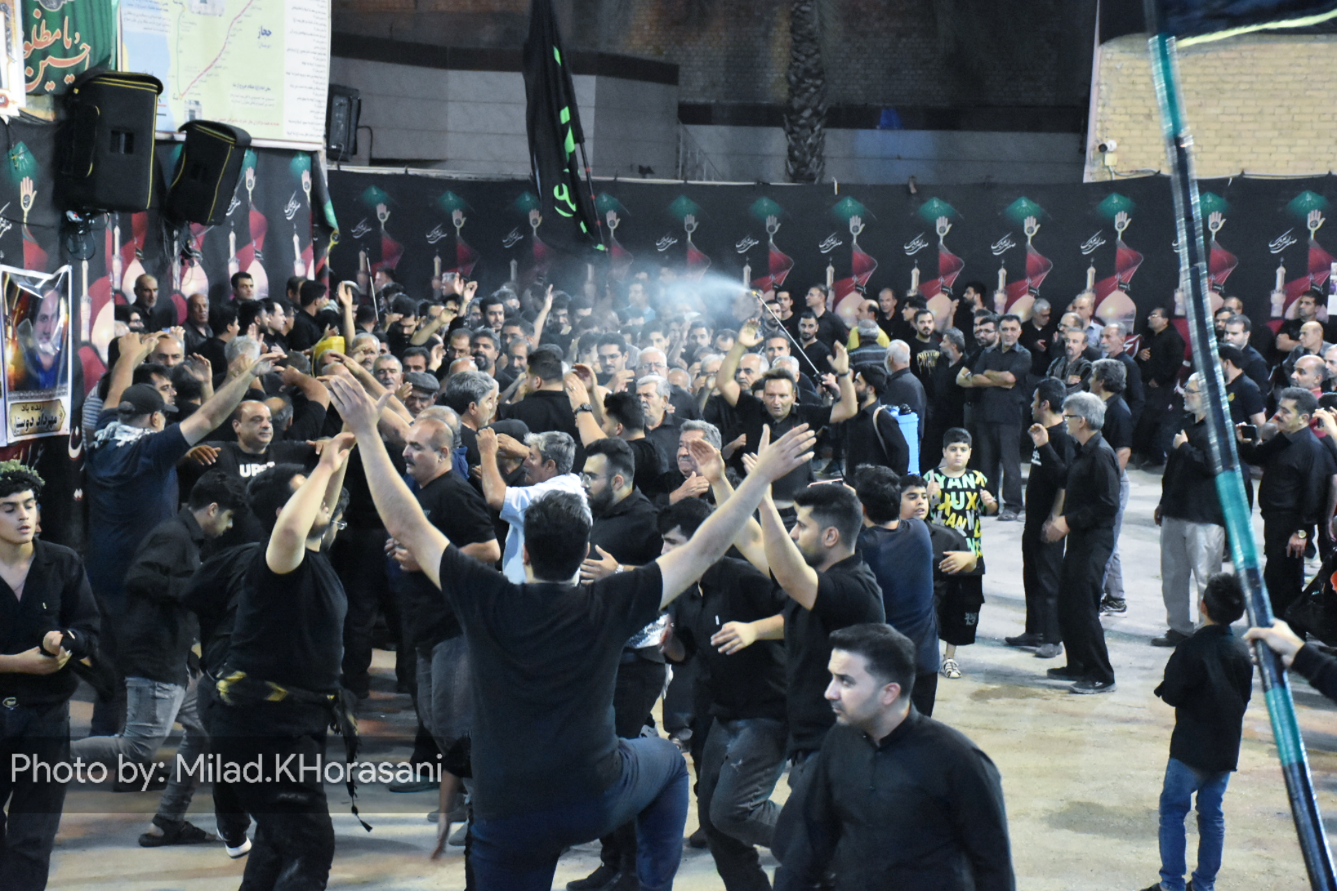 InShot ۲۰۲۵۰۷۰۶ ۱۶۲۴۵۷۸۷۰ عکس| عزاداری شب عاشورای حسینی در بهبهان