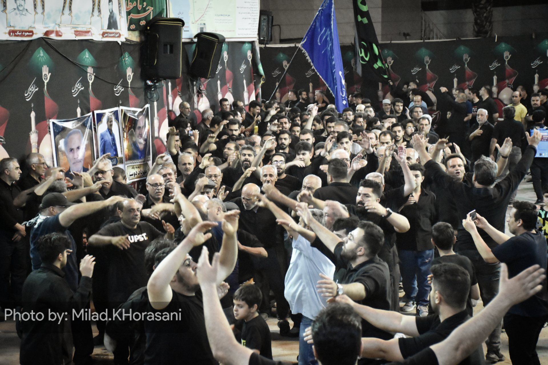 InShot ۲۰۲۵۰۷۰۶ ۱۶۲۷۲۱۸۷۷ عکس| عزاداری شب عاشورای حسینی در بهبهان