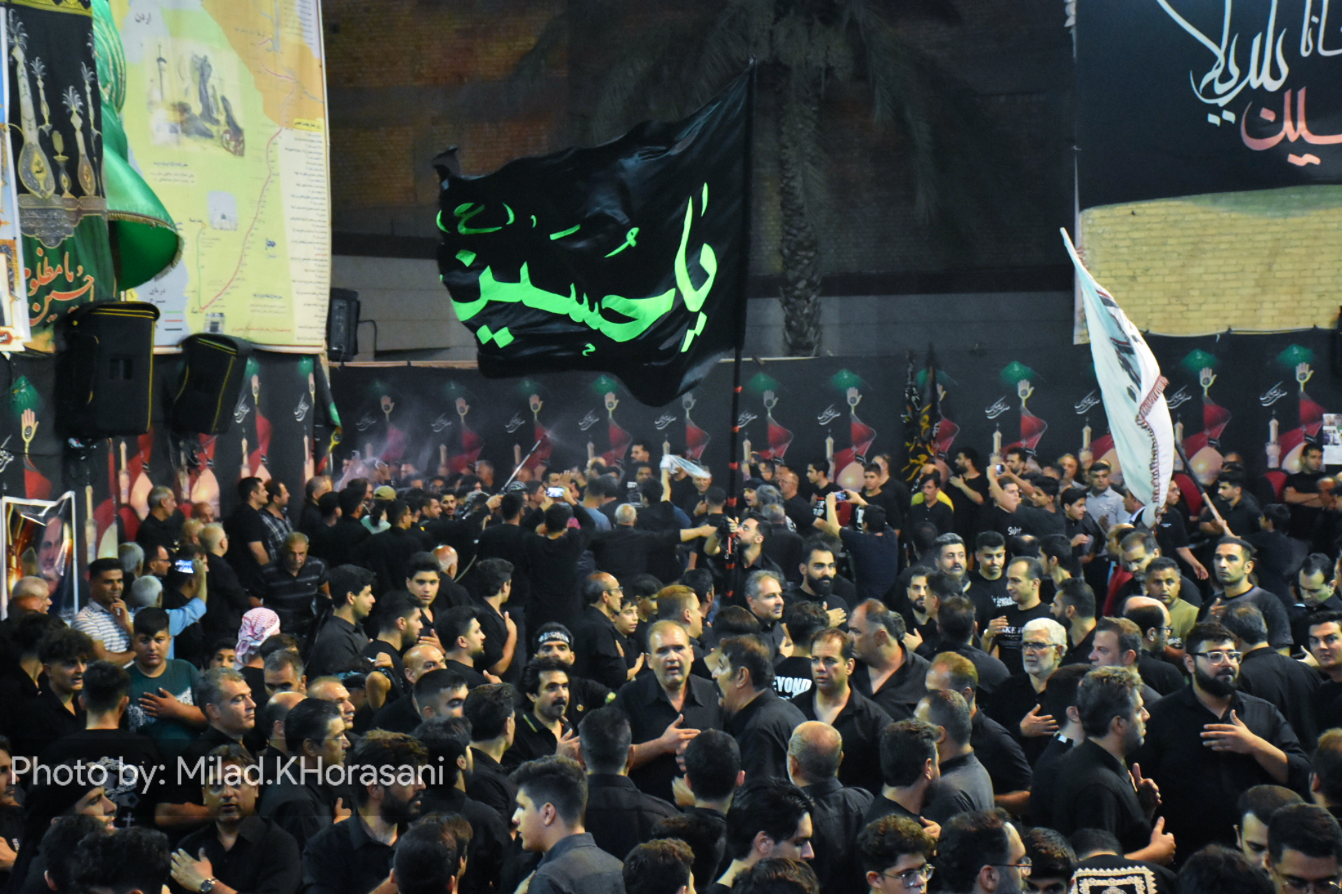 InShot ۲۰۲۵۰۷۰۶ ۱۶۲۸۱۴۵۳۵ عکس| عزاداری شب عاشورای حسینی در بهبهان