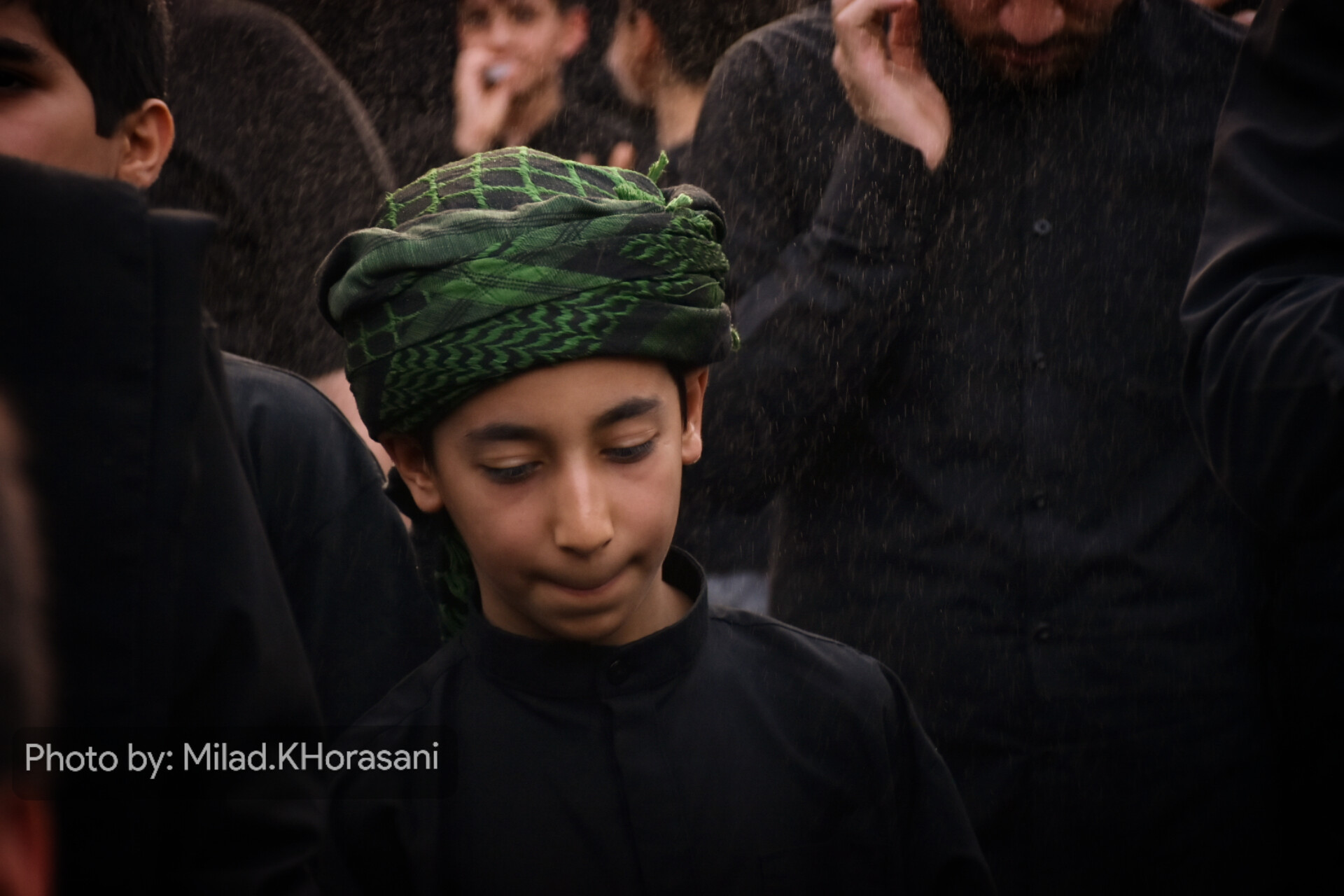 InShot ۲۰۲۵۰۷۰۷ ۰۱۳۵۳۷۸۹۱ عکس| اجتماع‌ شام غریبان در بهبهان