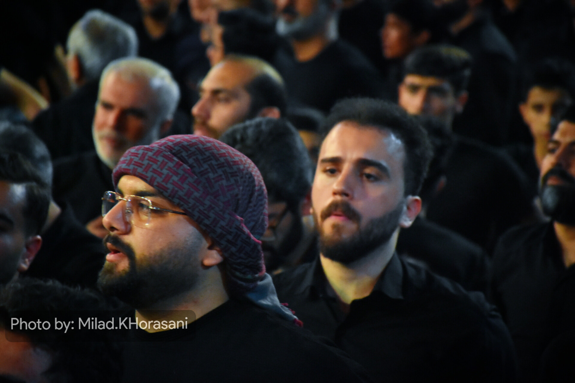 InShot ۲۰۲۵۰۷۰۷ ۰۱۴۰۳۰۲۰۶ عکس| اجتماع‌ شام غریبان در بهبهان