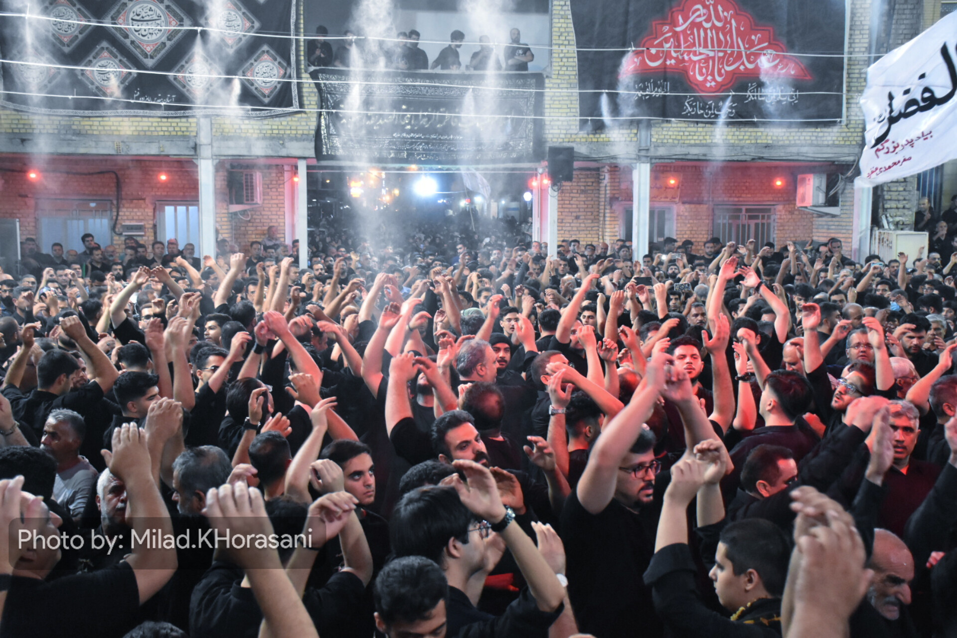 InShot ۲۰۲۵۰۷۰۷ ۰۲۲۱۴۲۲۹۵ عکس| اجتماع‌ شام غریبان در بهبهان