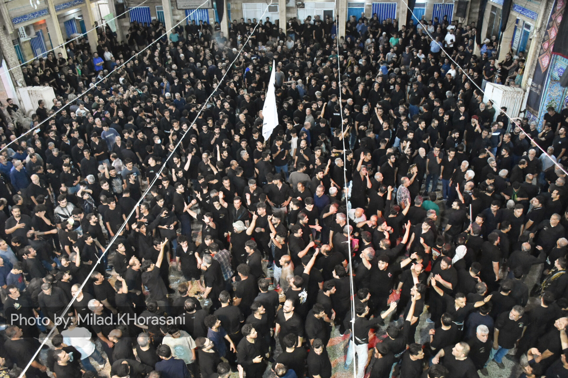 InShot ۲۰۲۵۰۷۰۷ ۰۲۲۸۴۸۴۷۷ عکس| اجتماع‌ شام غریبان در بهبهان