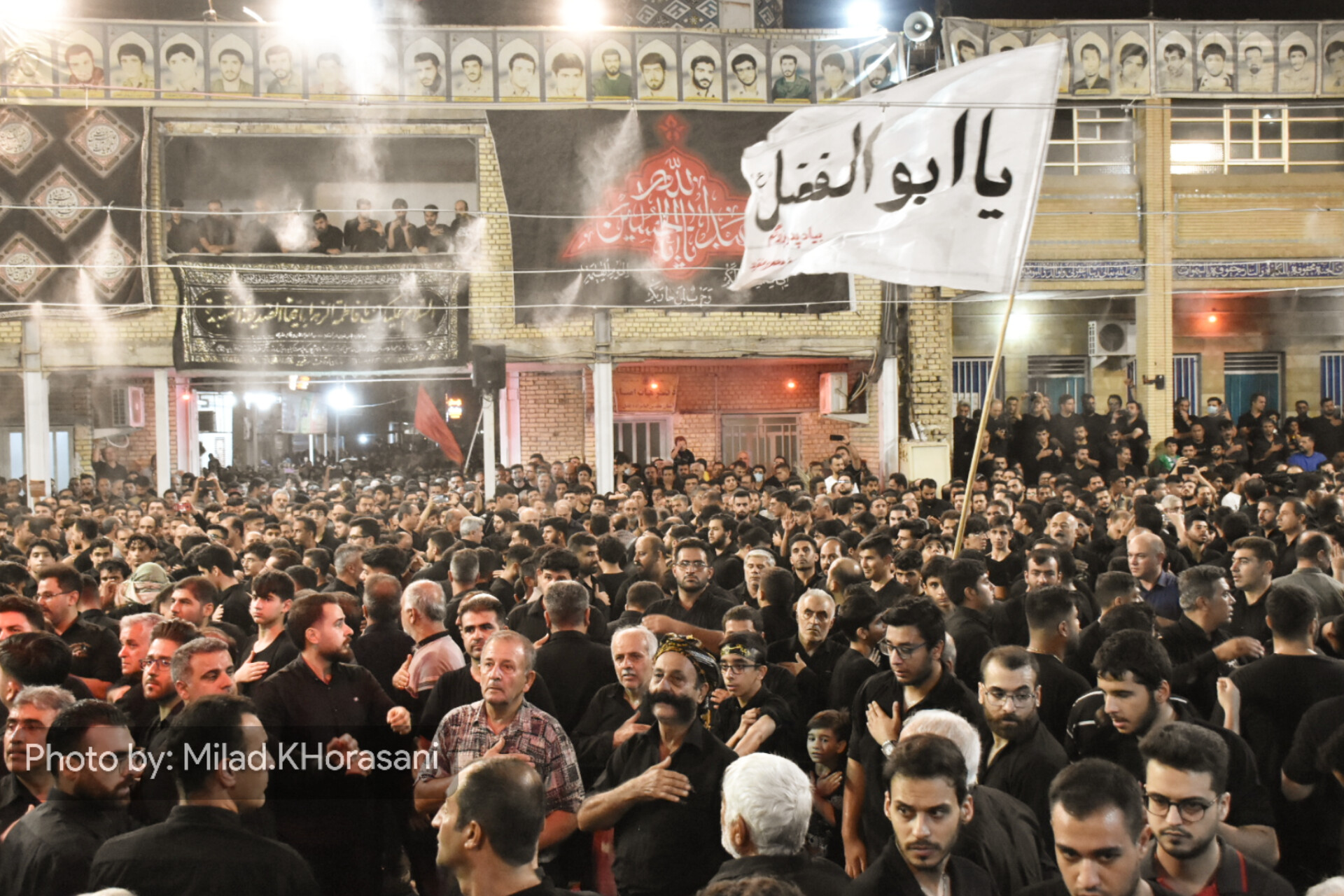 InShot ۲۰۲۵۰۷۰۷ ۰۲۲۹۴۱۷۷۸ عکس| اجتماع‌ شام غریبان در بهبهان