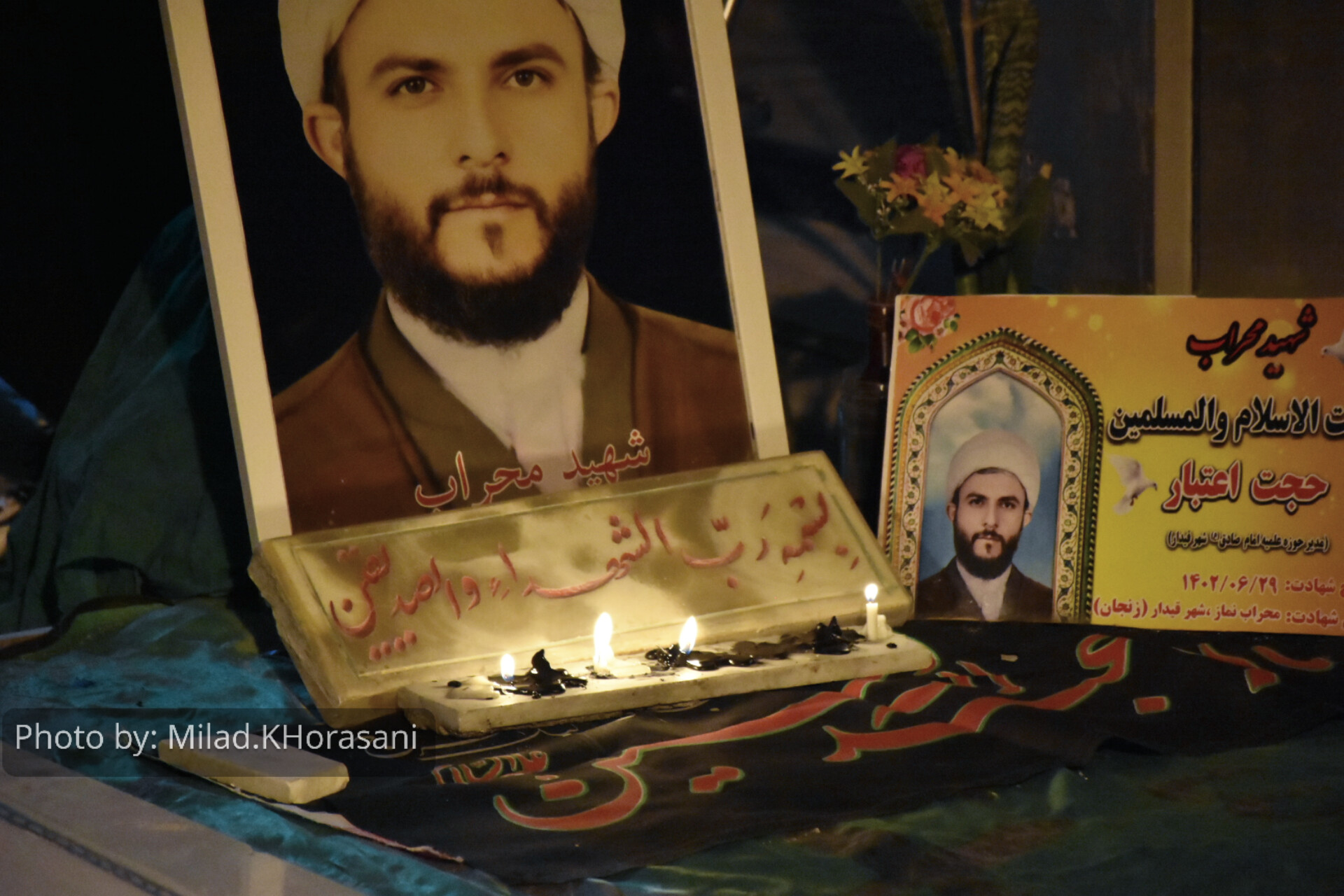 InShot ۲۰۲۵۰۷۰۹ ۰۱۰۲۵۹۵۳۶ عکس| گلزار شهدای بهبهان، میزبان شام غریبان شهدای دشت کربلا