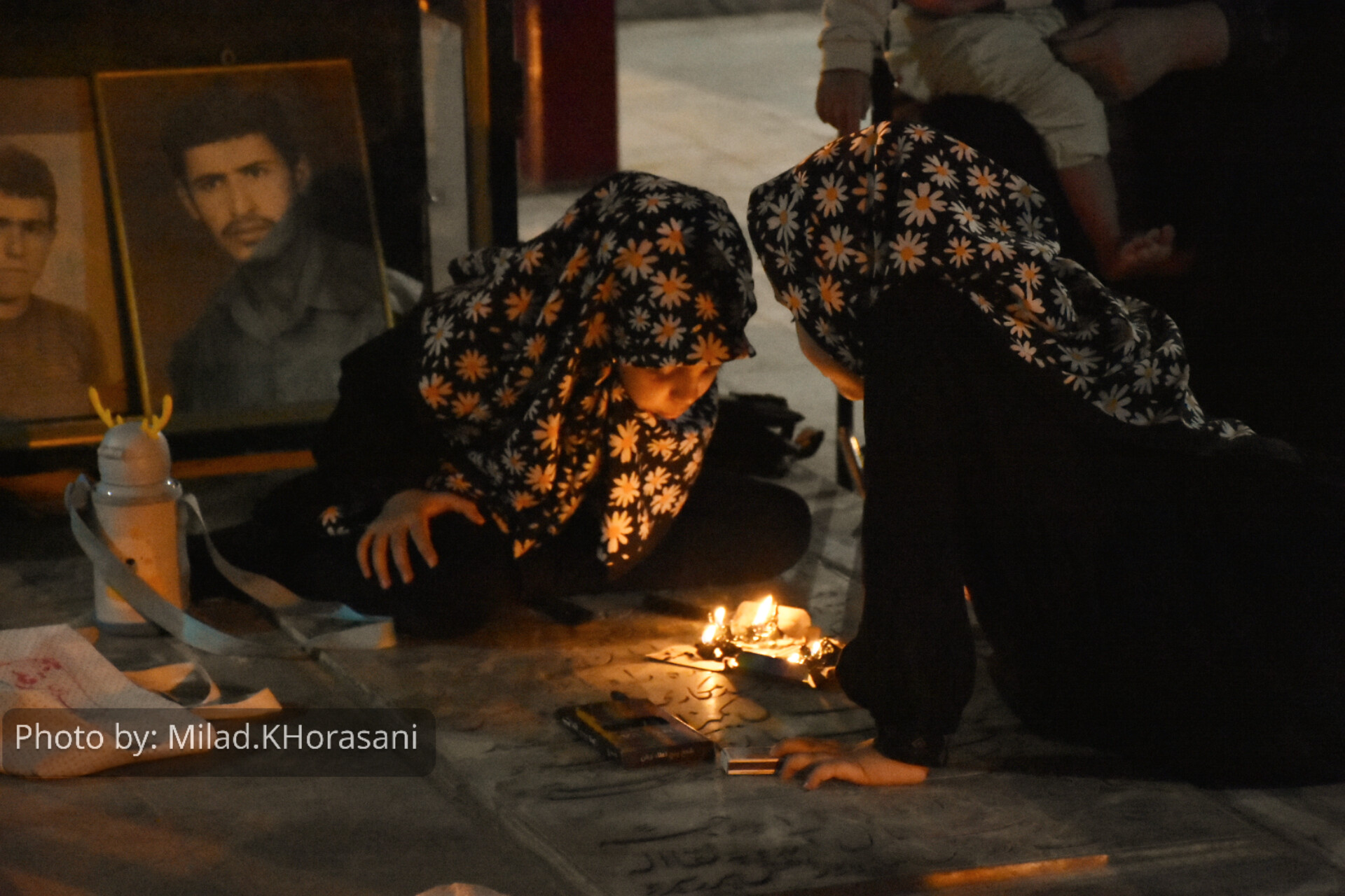 InShot ۲۰۲۵۰۷۰۹ ۰۱۰۳۴۷۲۶۷ 1 عکس| گلزار شهدای بهبهان، میزبان شام غریبان شهدای دشت کربلا