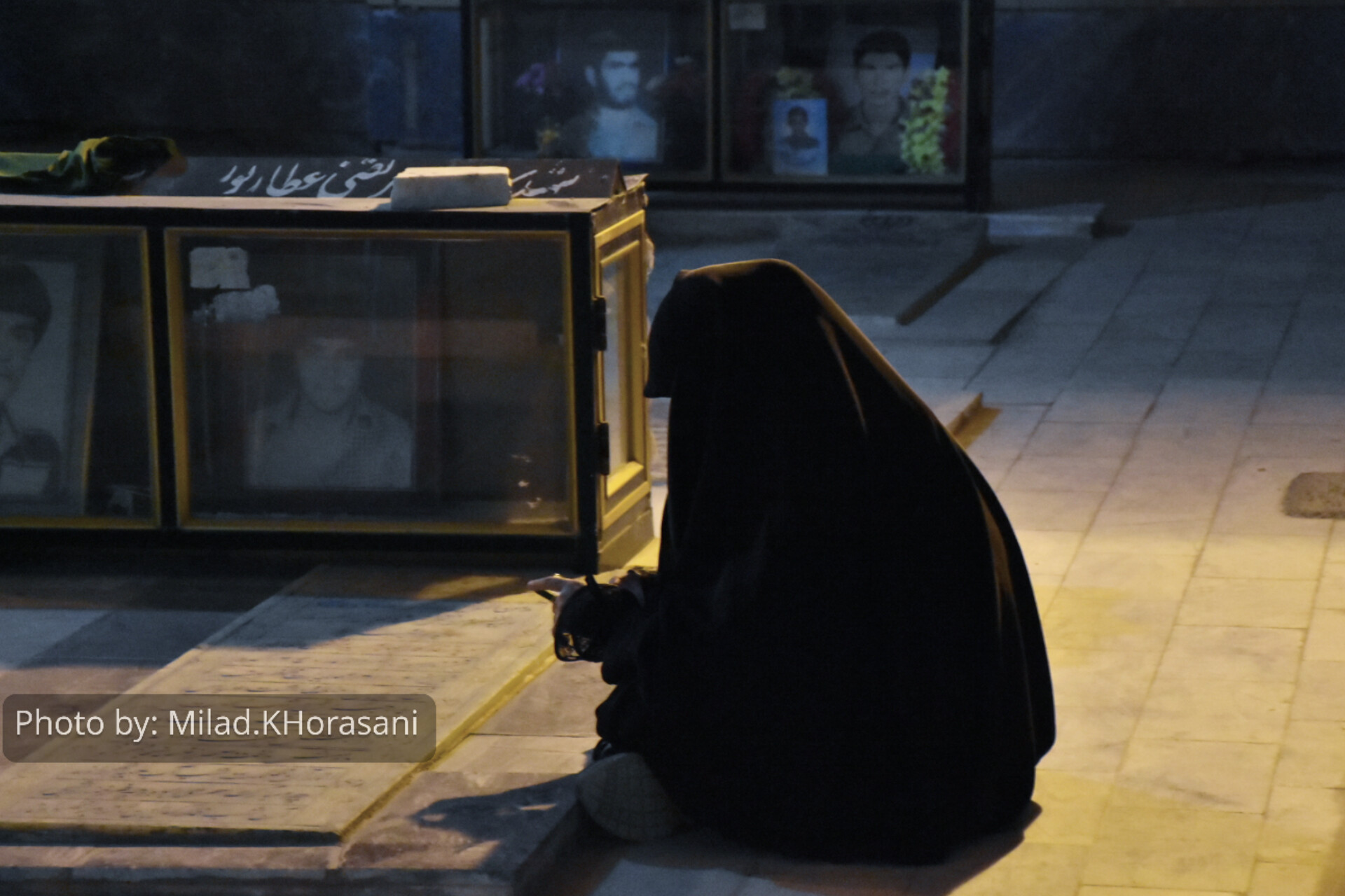 InShot ۲۰۲۵۰۷۰۹ ۰۱۰۸۴۱۰۵۵ عکس| گلزار شهدای بهبهان، میزبان شام غریبان شهدای دشت کربلا