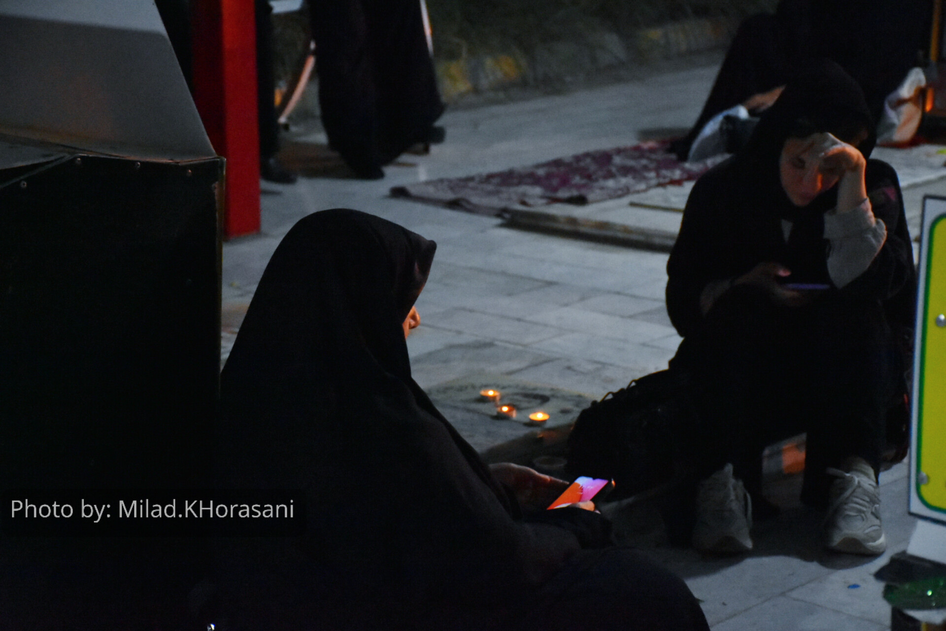 InShot ۲۰۲۵۰۷۰۹ ۰۱۱۲۳۵۳۲۳ عکس| گلزار شهدای بهبهان، میزبان شام غریبان شهدای دشت کربلا