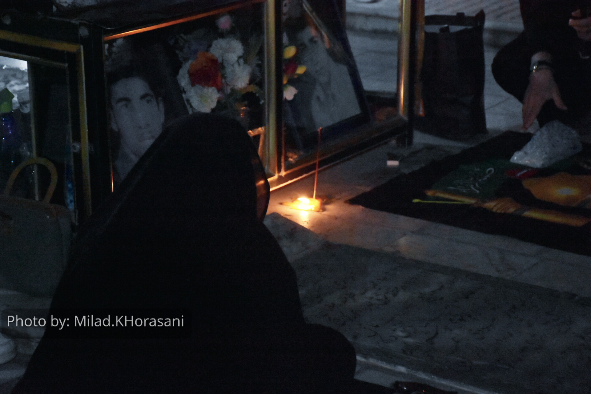 InShot ۲۰۲۵۰۷۰۹ ۰۱۲۰۵۳۲۴۲ عکس| گلزار شهدای بهبهان، میزبان شام غریبان شهدای دشت کربلا