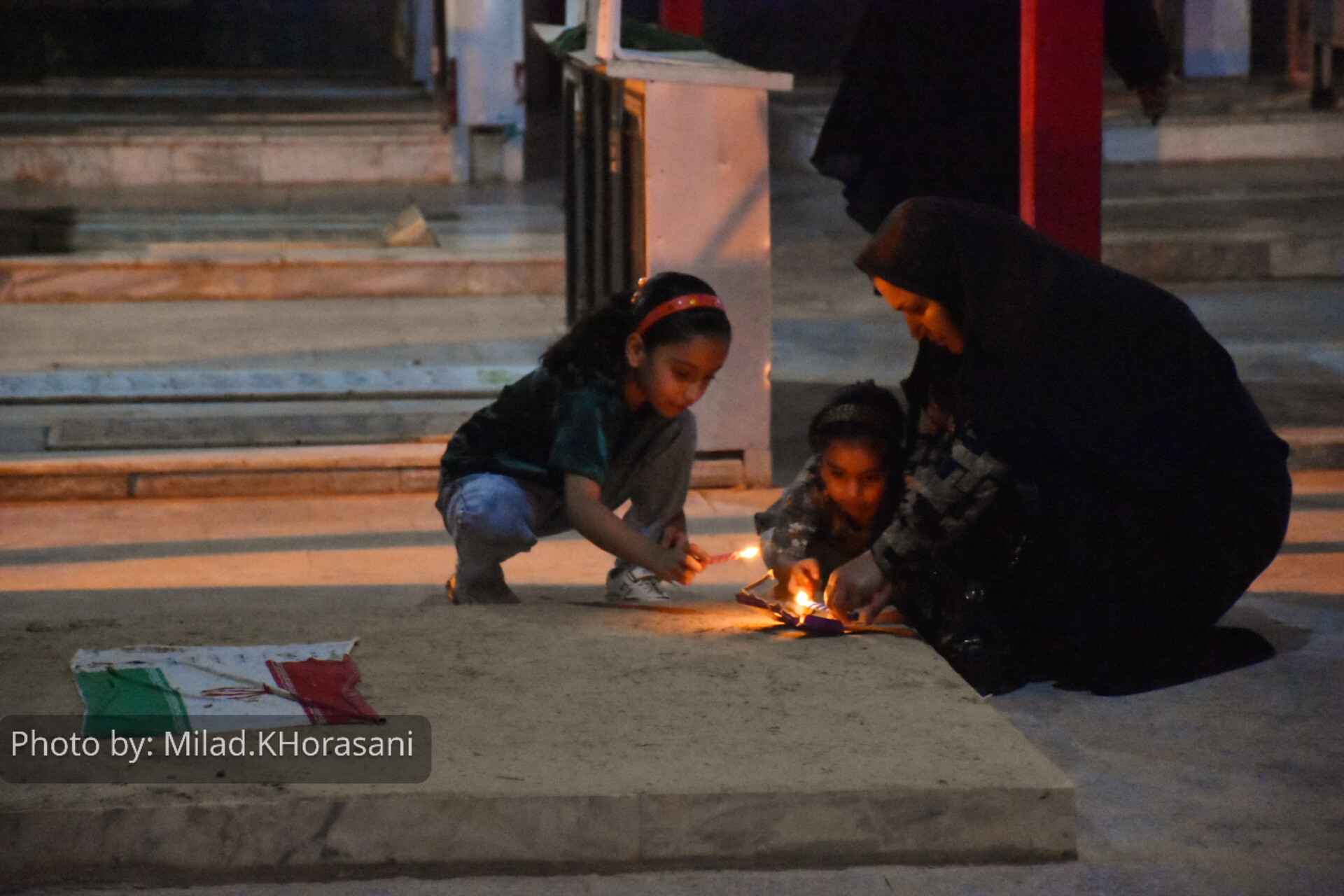 InShot ۲۰۲۵۰۷۰۹ ۰۱۳۴۰۹۹۰۰ عکس| گلزار شهدای بهبهان، میزبان شام غریبان شهدای دشت کربلا