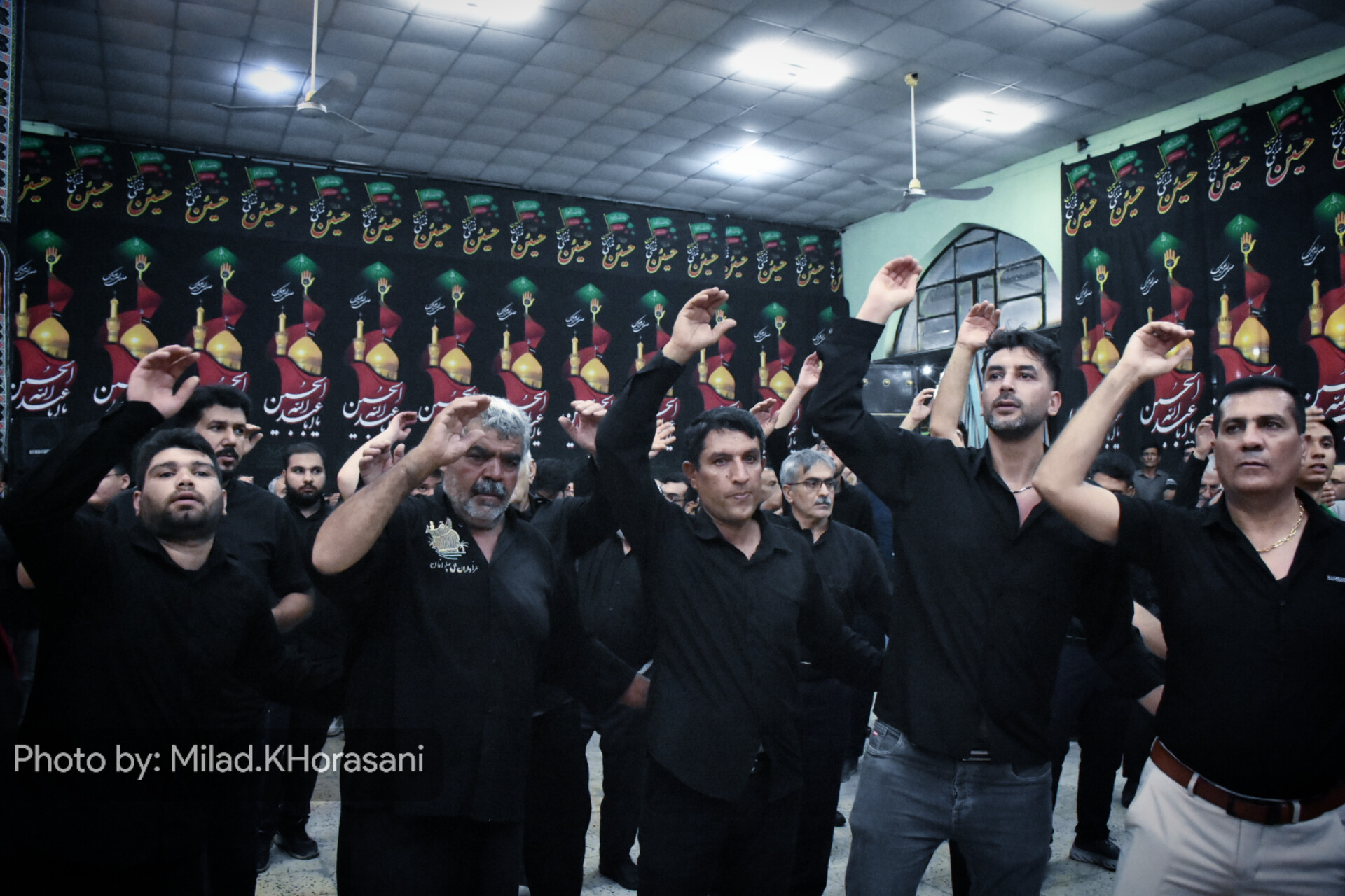 InShot ۲۰۲۵۰۷۱۸ ۰۳۳۵۲۶۴۹۸ عکس| عزاداری سنتی دهه دوم محرم در بهبهان