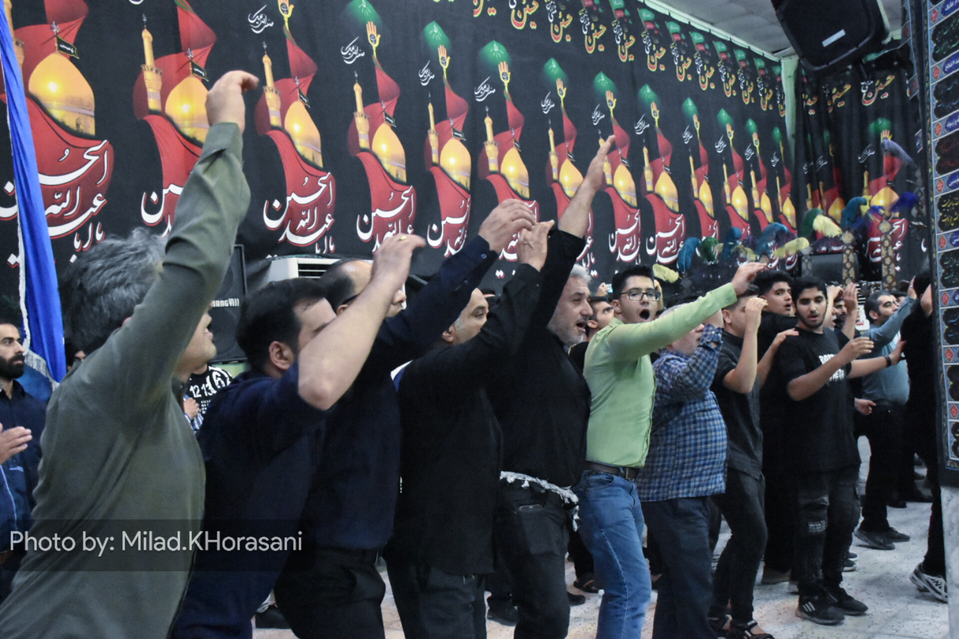 InShot ۲۰۲۵۰۷۱۸ ۰۳۳۷۴۲۱۹۳ عکس| عزاداری سنتی دهه دوم محرم در بهبهان