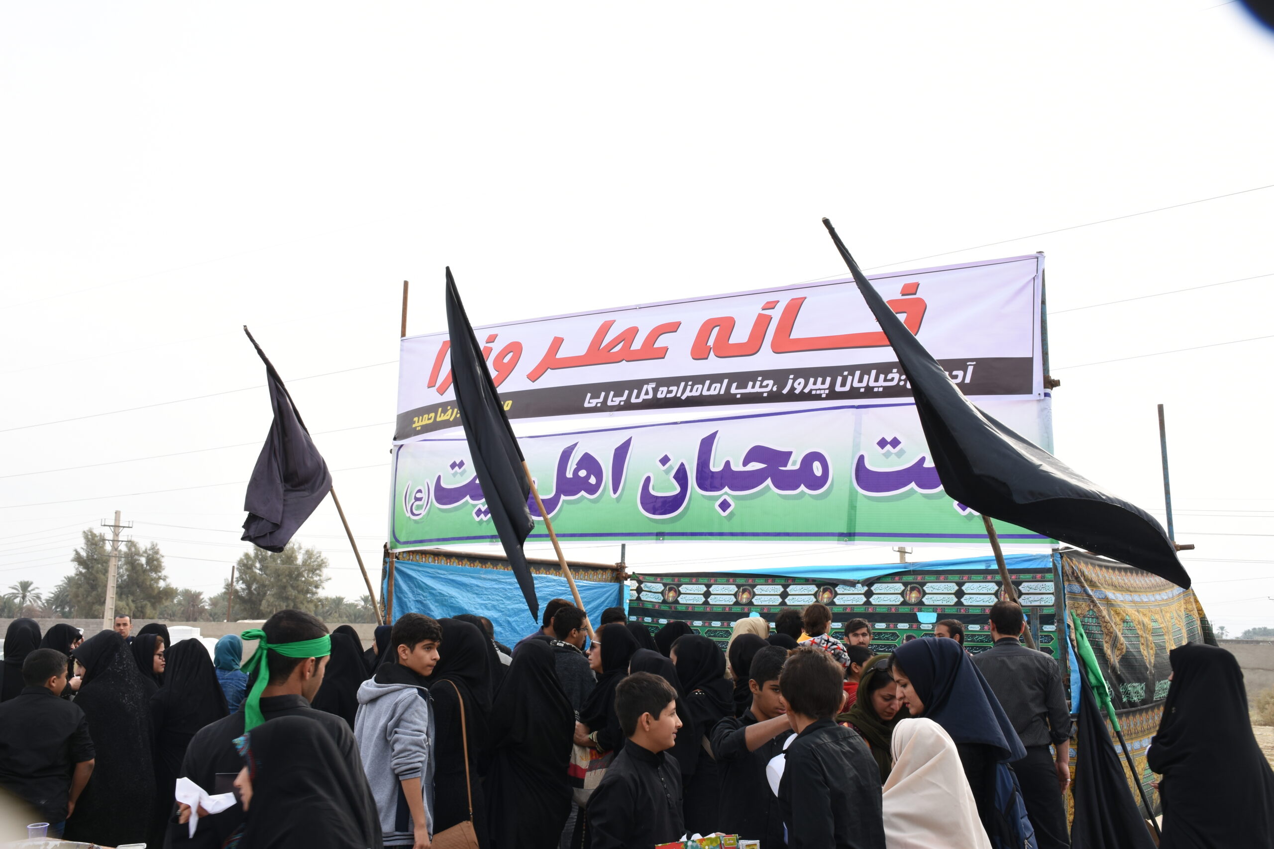 DSC 0568 scaled یک دهه عشق و دلدادگی؛ روایت تصویری پیاده‌روی قدمگاه امام رضا(ع) تا قدمگاه خورشید در بهبهان
