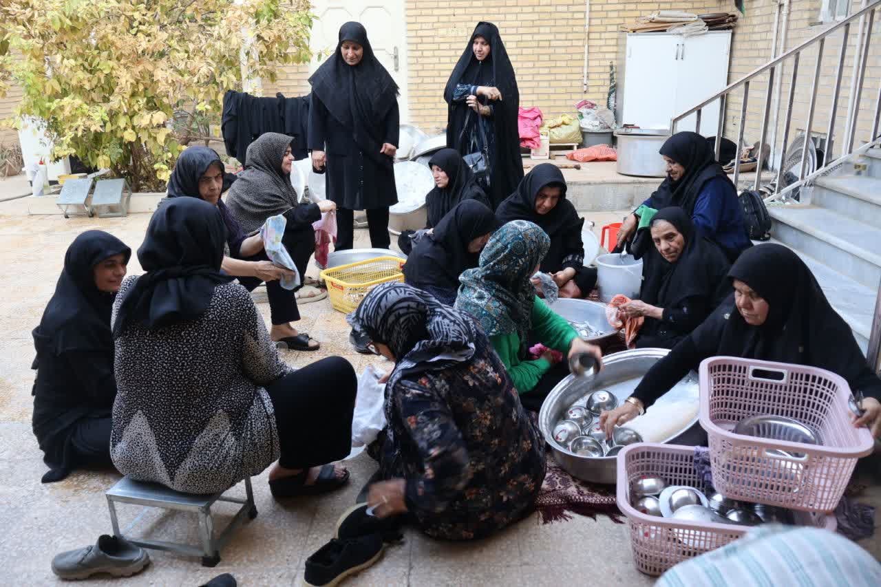 IMG 20250813 173135 903 موکب فاطمیه بهبهان؛ چهار سال عشق و اشک در مسیر زائران اربعین