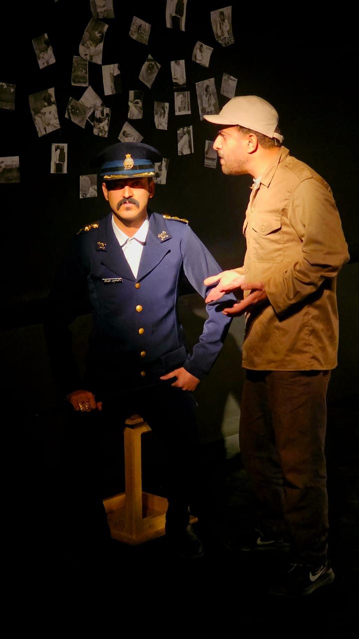 IMG 20251002 WA0018 ارغوانی‌ها مرز جراحت و بهبودی بر صحنه تئاتر بهبهان