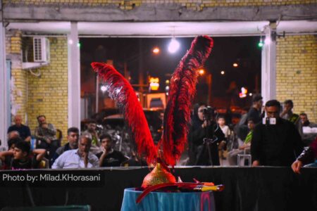 عکس| سوگواری تعزیه خوانی فاطمی در بهبهان