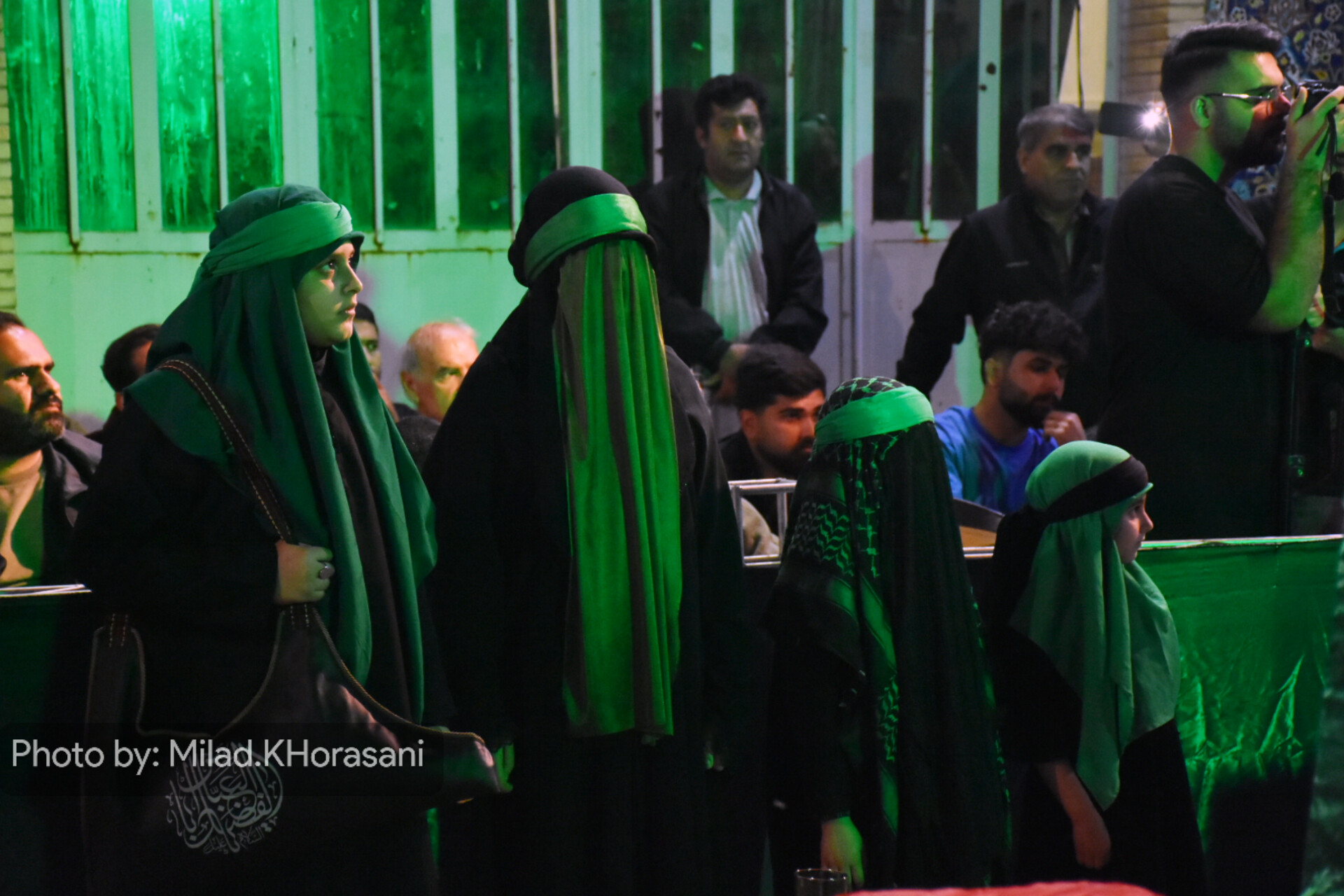 InShot ۲۰۲۵۱۱۱۹ ۲۳۱۵۳۷۹۰۸ عکس| سوگواری تعزیه خوانی فاطمی در بهبهان