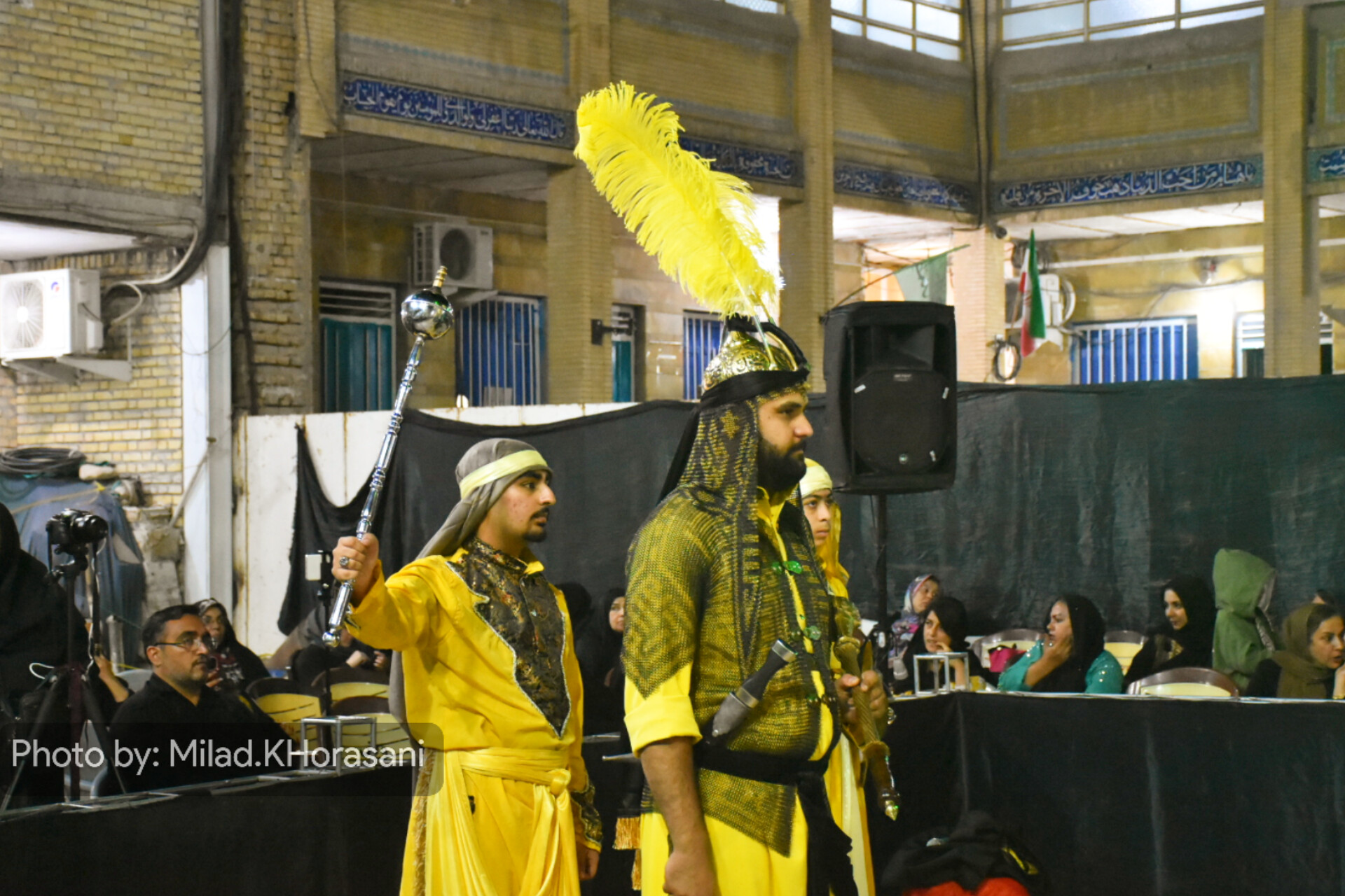 InShot ۲۰۲۵۱۱۱۹ ۲۳۱۹۴۱۵۹۲ عکس| سوگواری تعزیه خوانی فاطمی در بهبهان