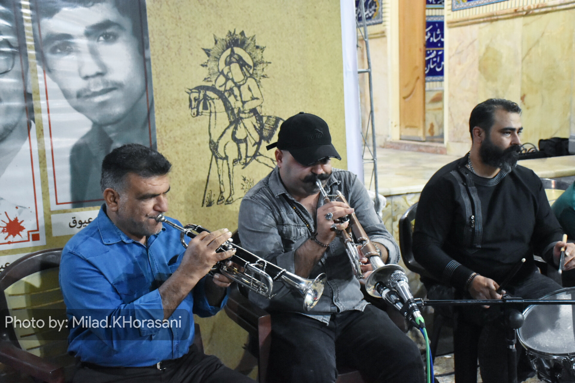 InShot ۲۰۲۵۱۱۱۹ ۲۳۲۲۰۷۸۷۷ عکس| سوگواری تعزیه خوانی فاطمی در بهبهان