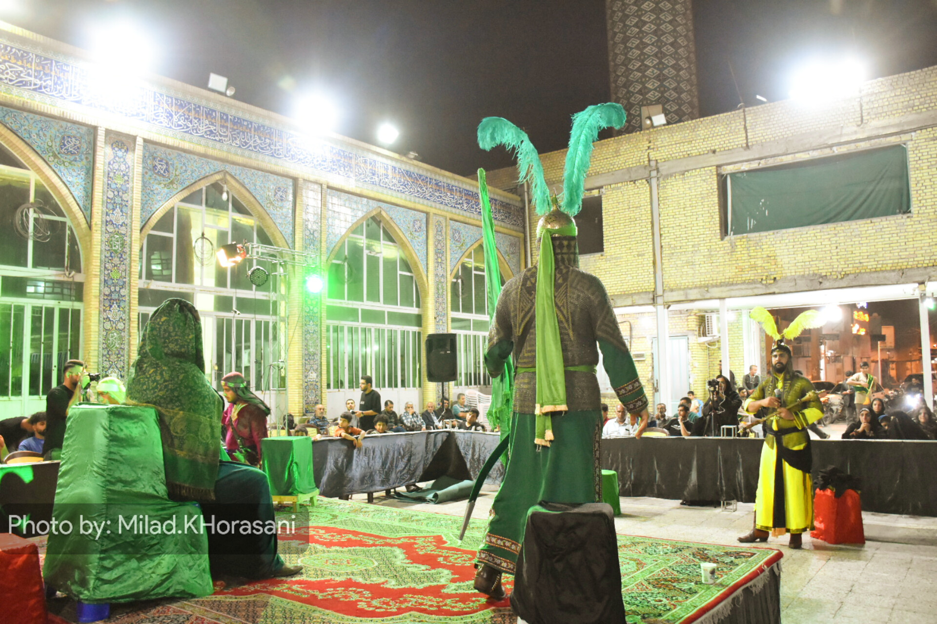 InShot ۲۰۲۵۱۱۱۹ ۲۳۲۲۴۷۷۴۳ عکس| سوگواری تعزیه خوانی فاطمی در بهبهان