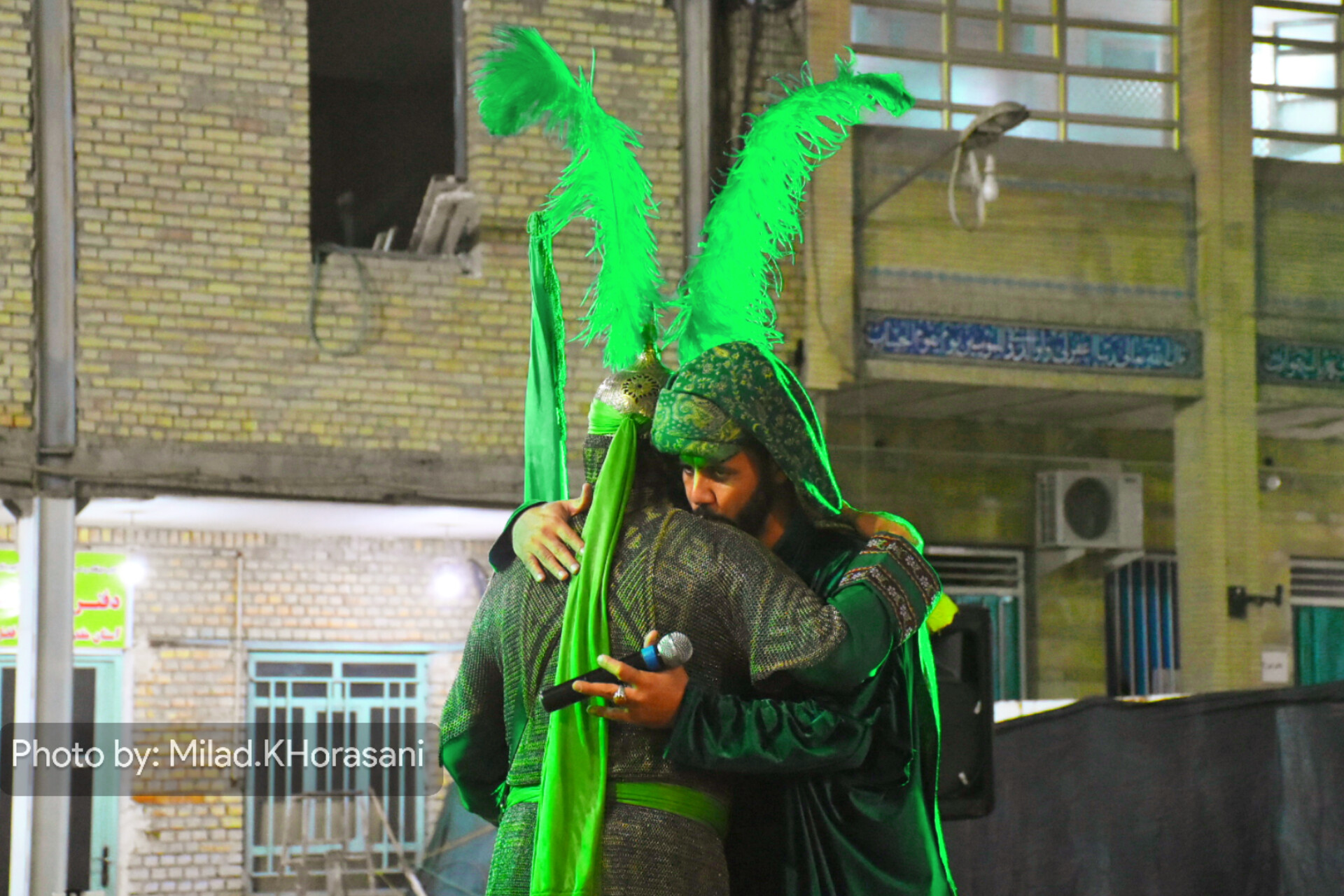 InShot ۲۰۲۵۱۱۱۹ ۲۳۲۳۵۱۴۲۴ عکس| سوگواری تعزیه خوانی فاطمی در بهبهان