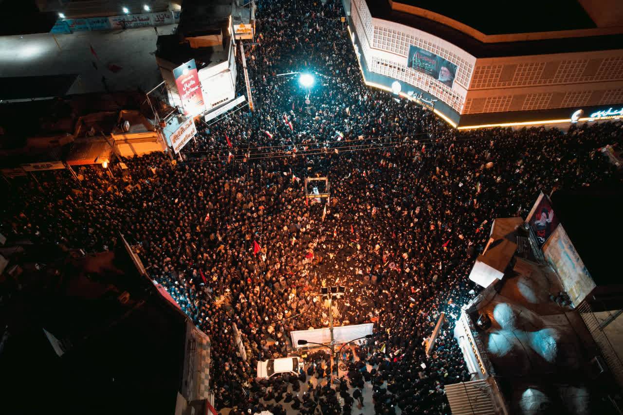 IMG 20260305 093842 دیار ارجان در سوگ امام امت/ تجمع مردمی بهبهان درپی شهادت رهبر انقلاب+ گزارش تصویری