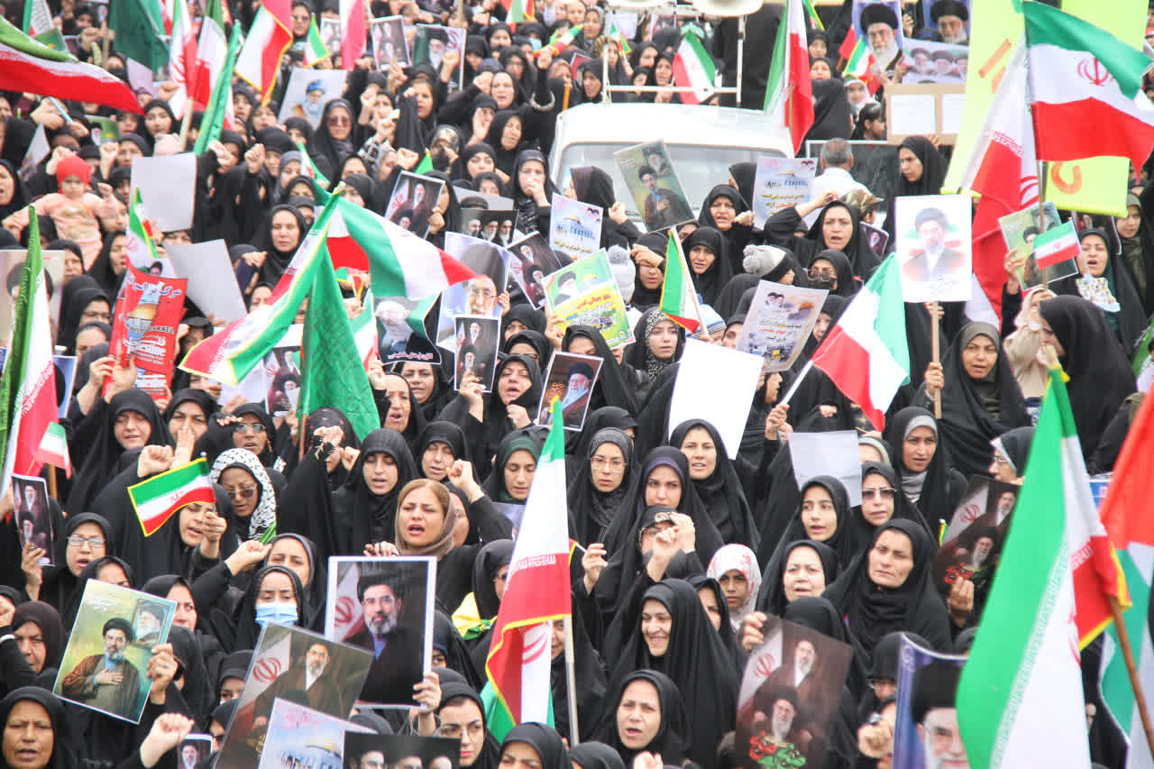 IMG 20260313 135601 649 عکس| راهپیمایی باشکوه روز قدس بهبهان