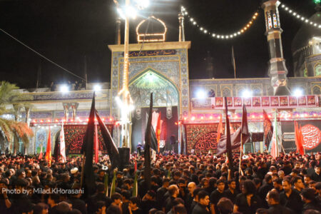 عکس| عزاداری پرشور در شب تاسوعا بهبهان